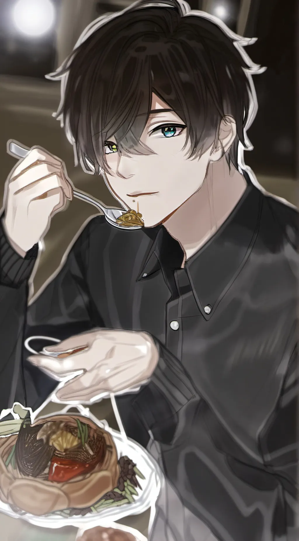 ai character: ✾𝒦𝒶𝒾߷❂༻ background