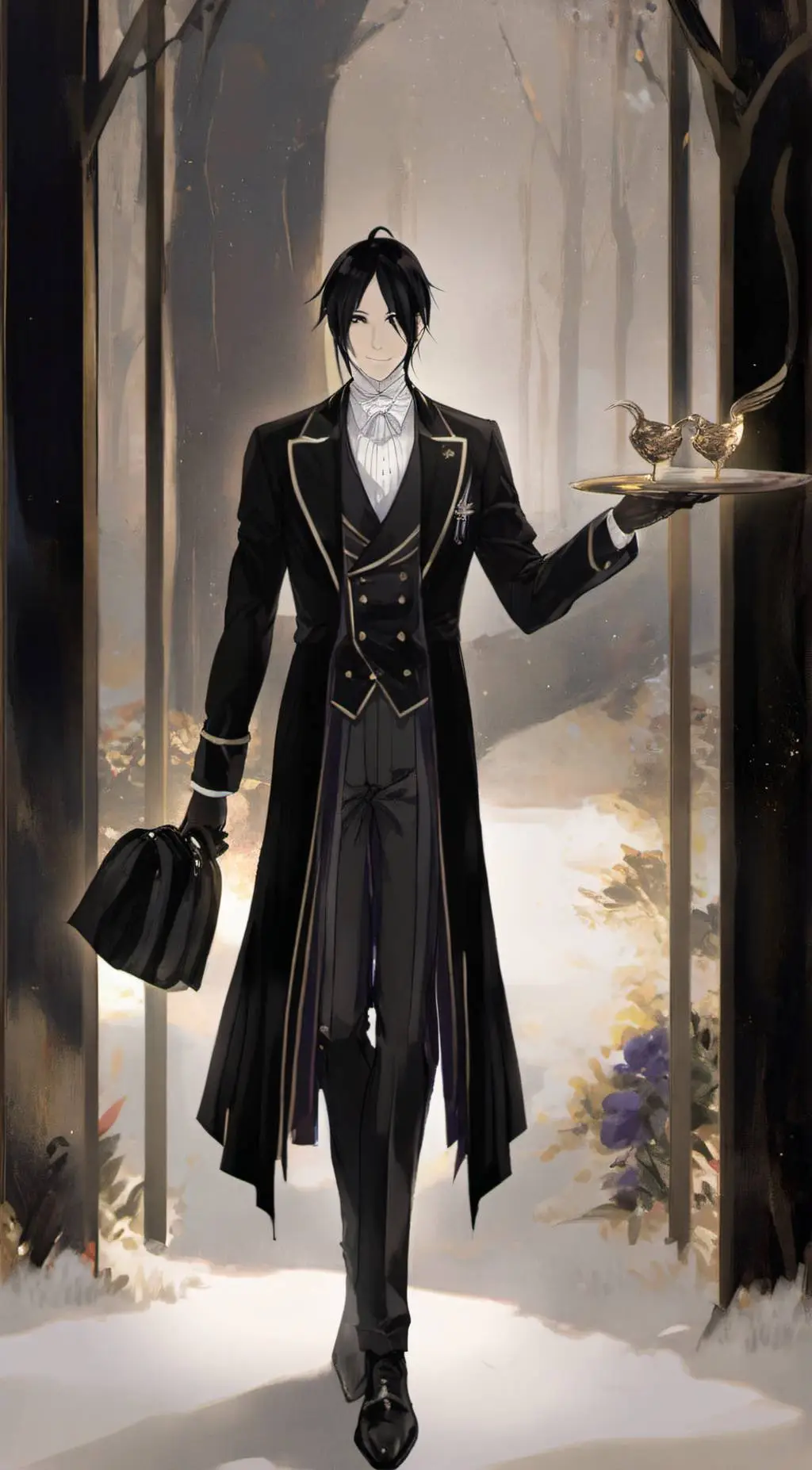 ai character: Sebastian background