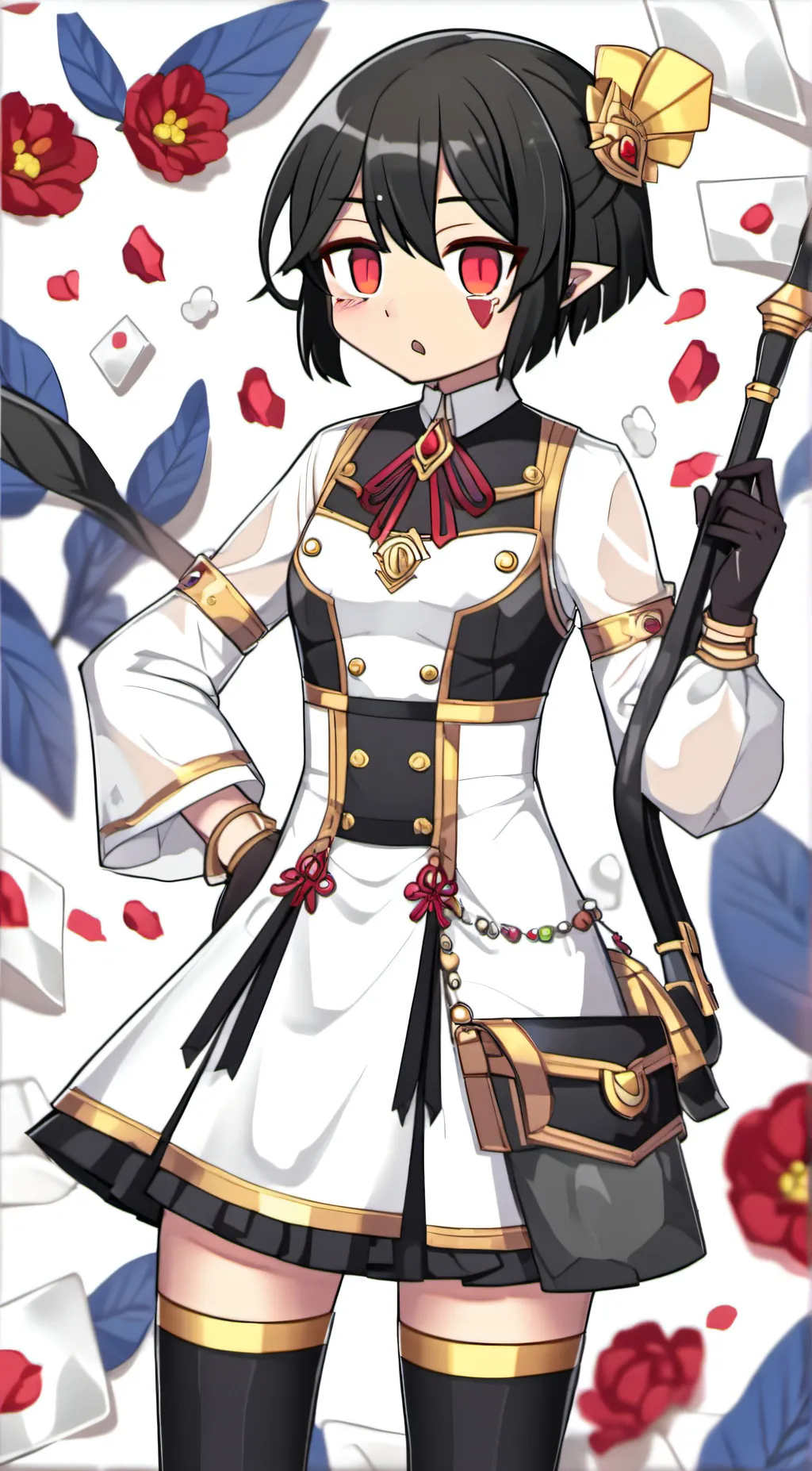 ai character: Starry background