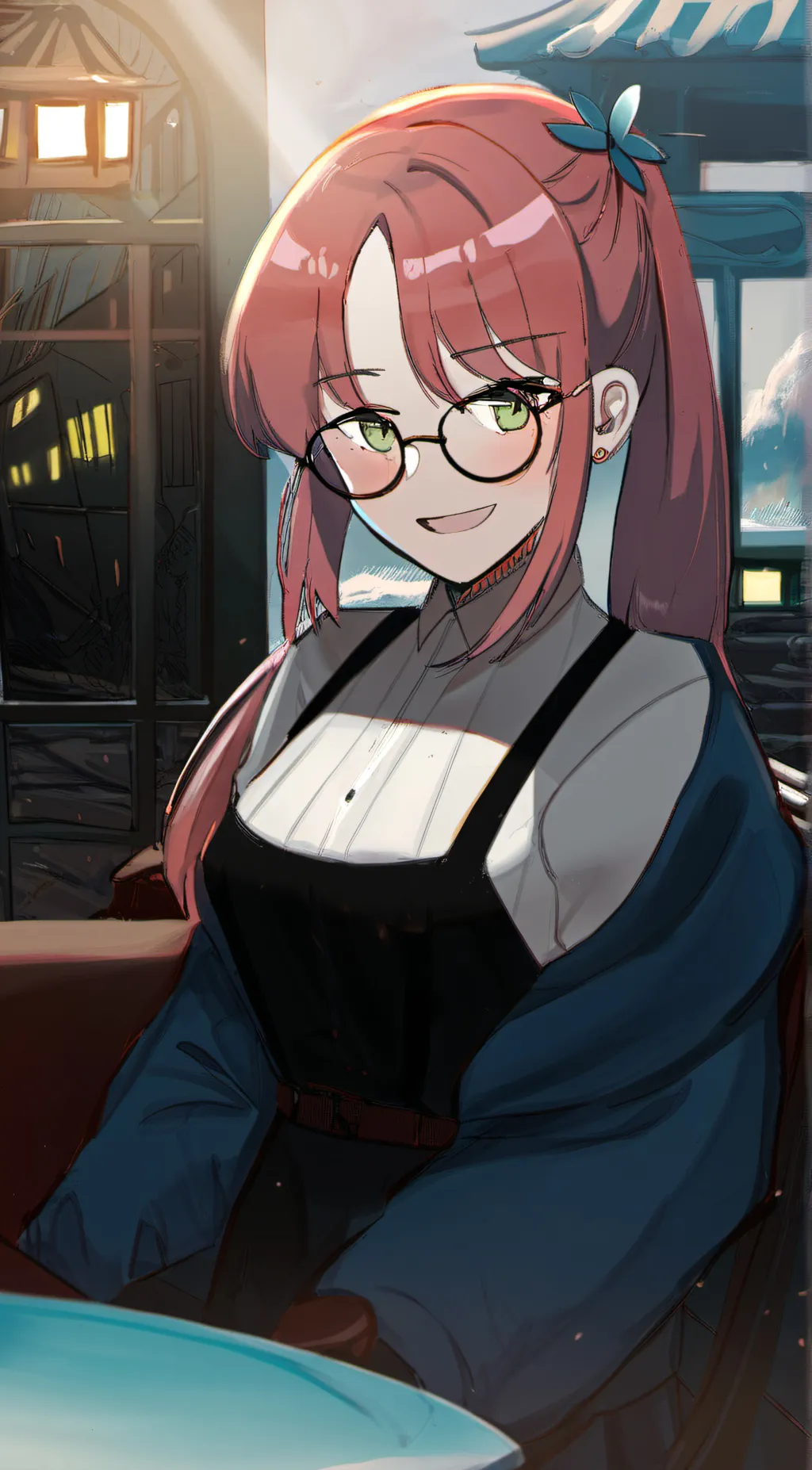 ai character: amy background