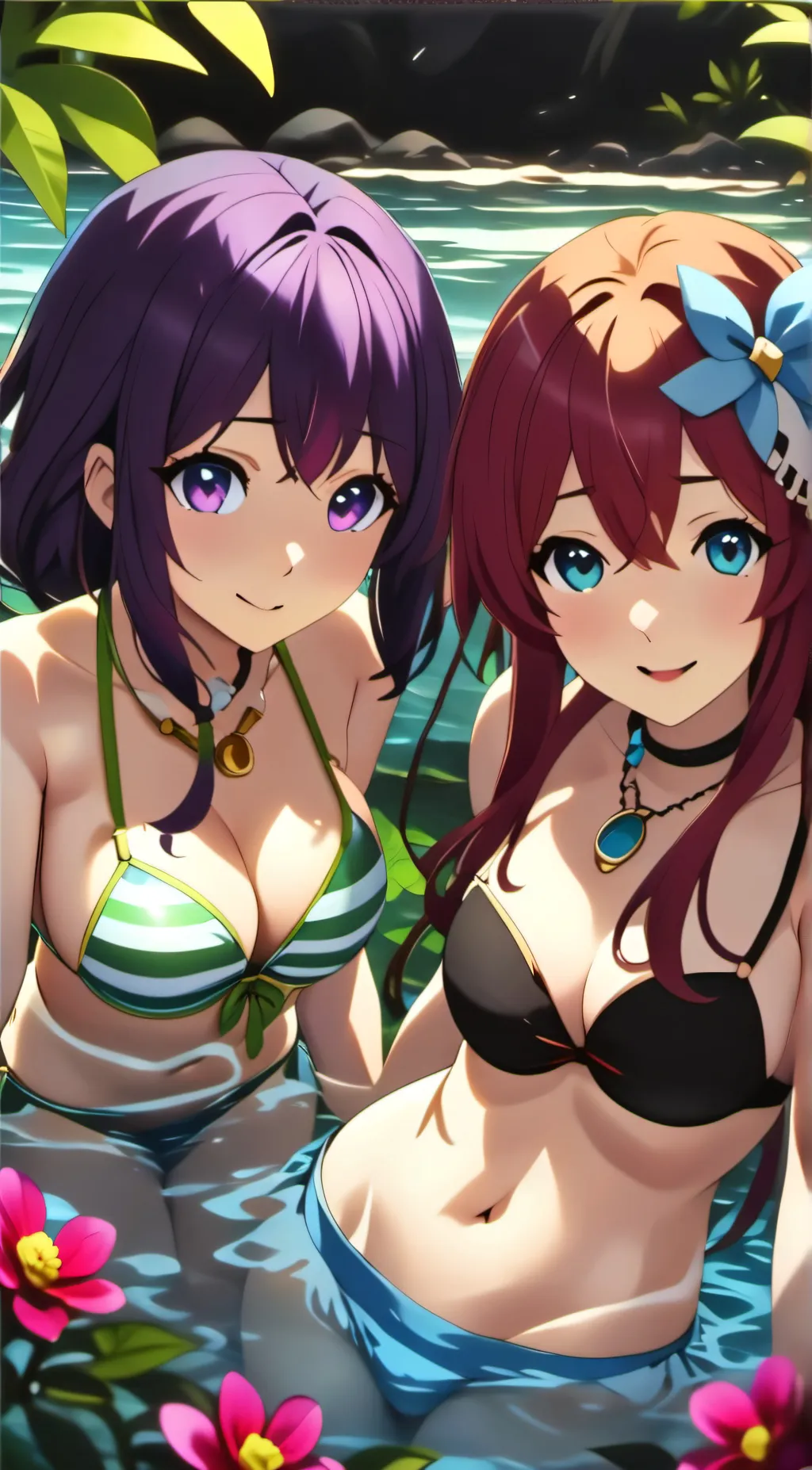 ai character: Sky and sun background