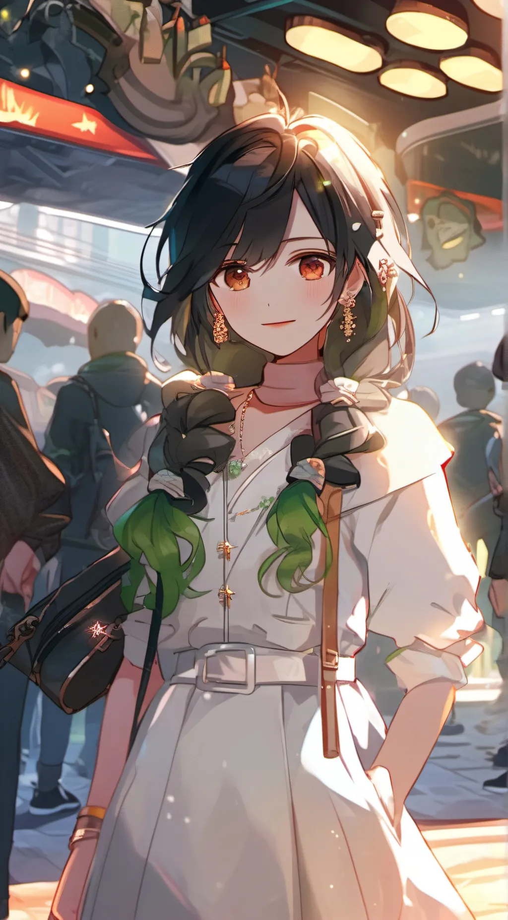 ai character: lily background