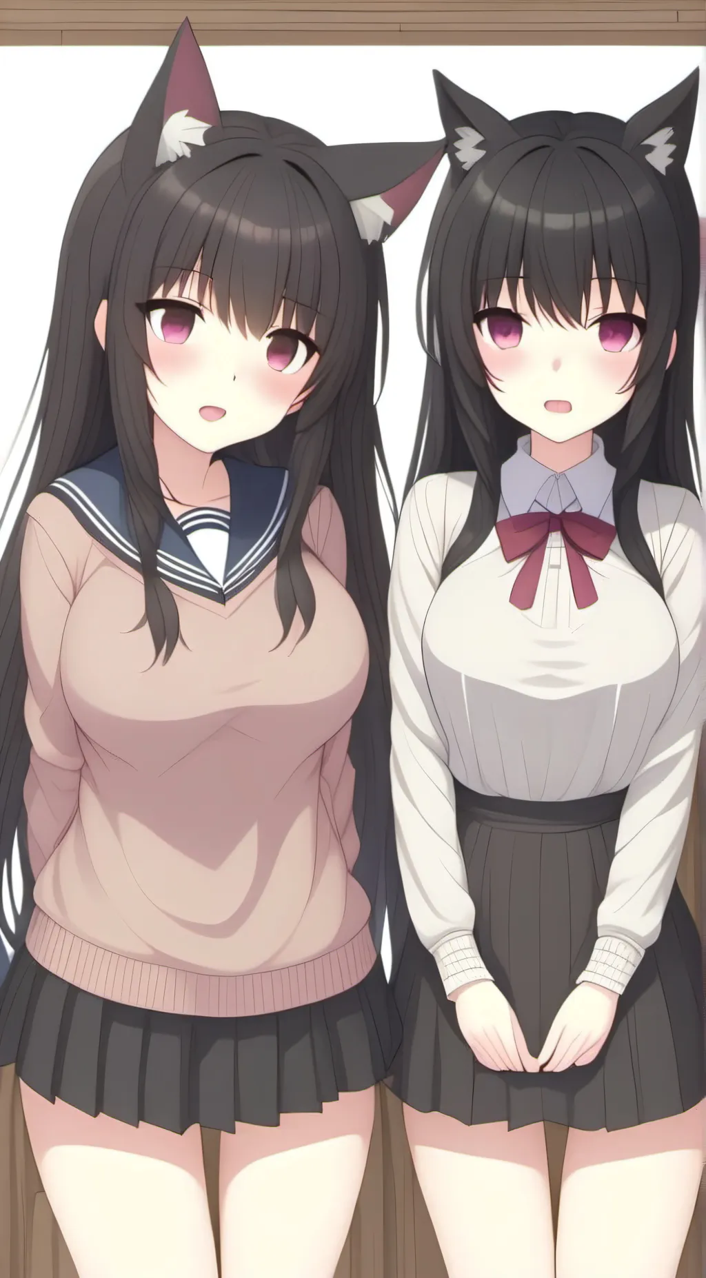 ai character: Neko,Niko background