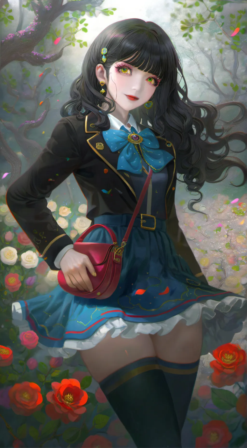 ai character: creepy teacherskir background