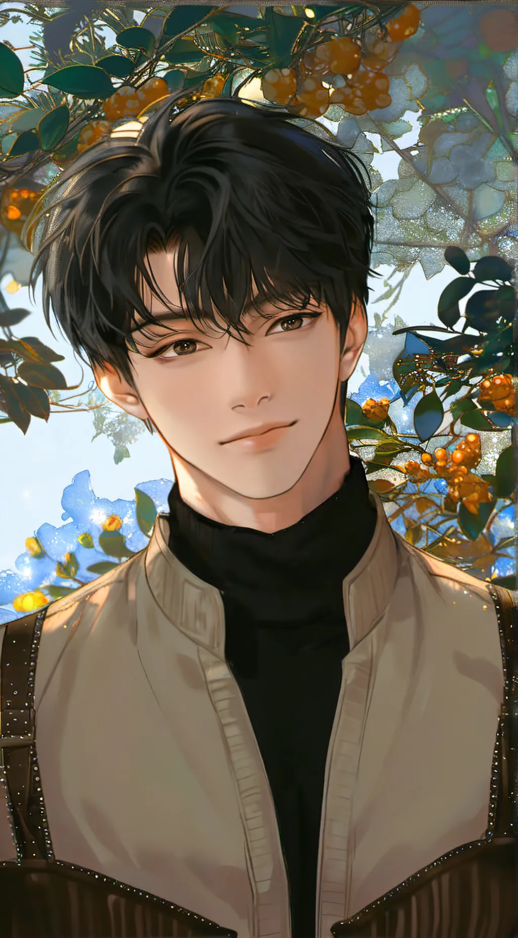 ai character: Cameron  background