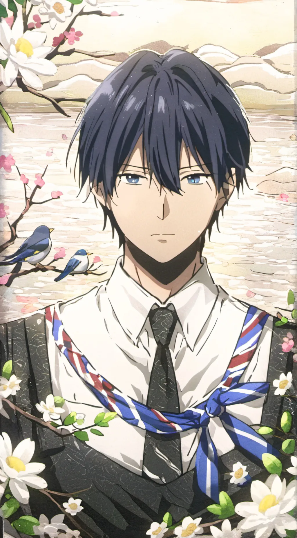 ai character: Erased background