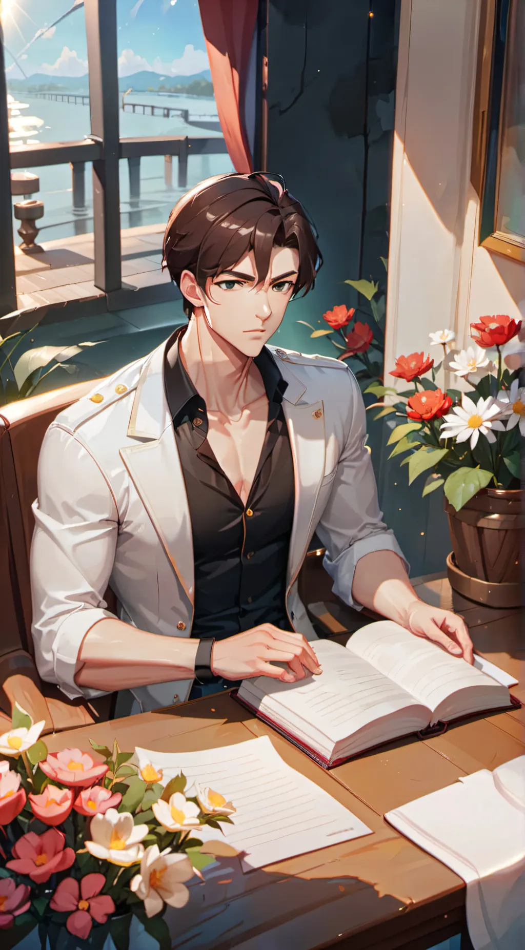 ai character: Noah background