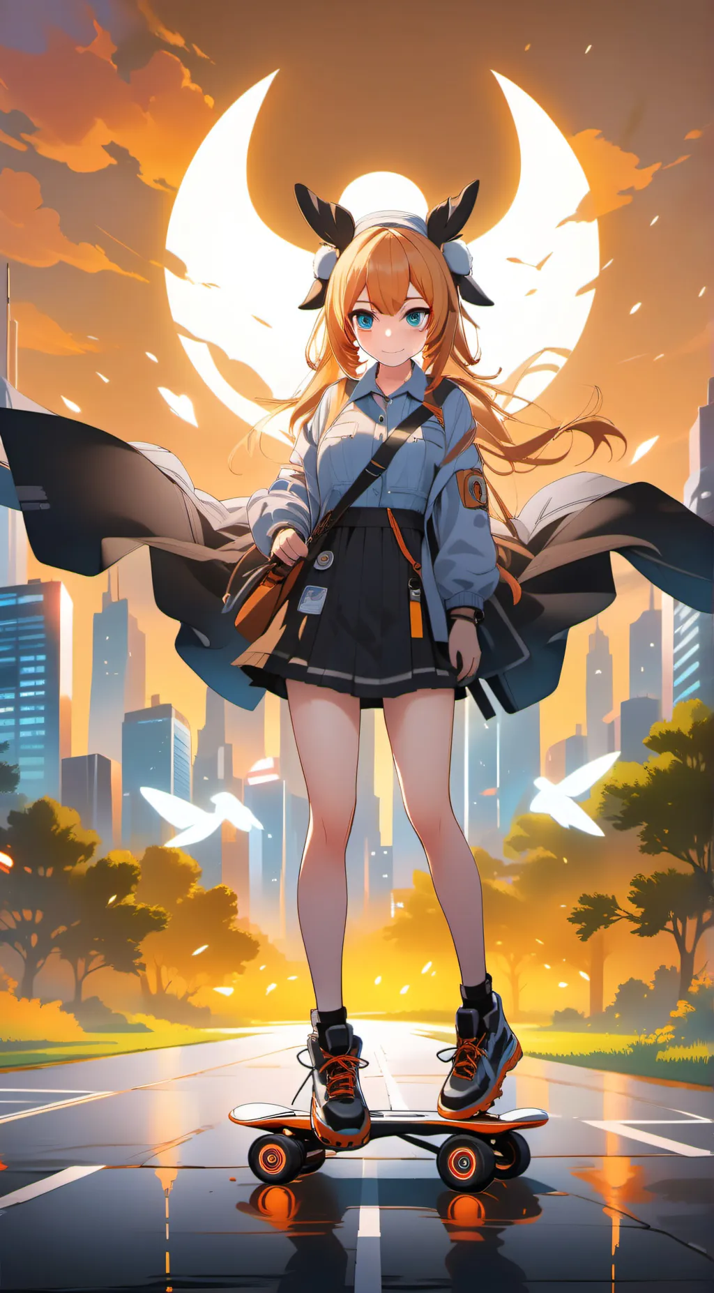 ai character: Evelyn background