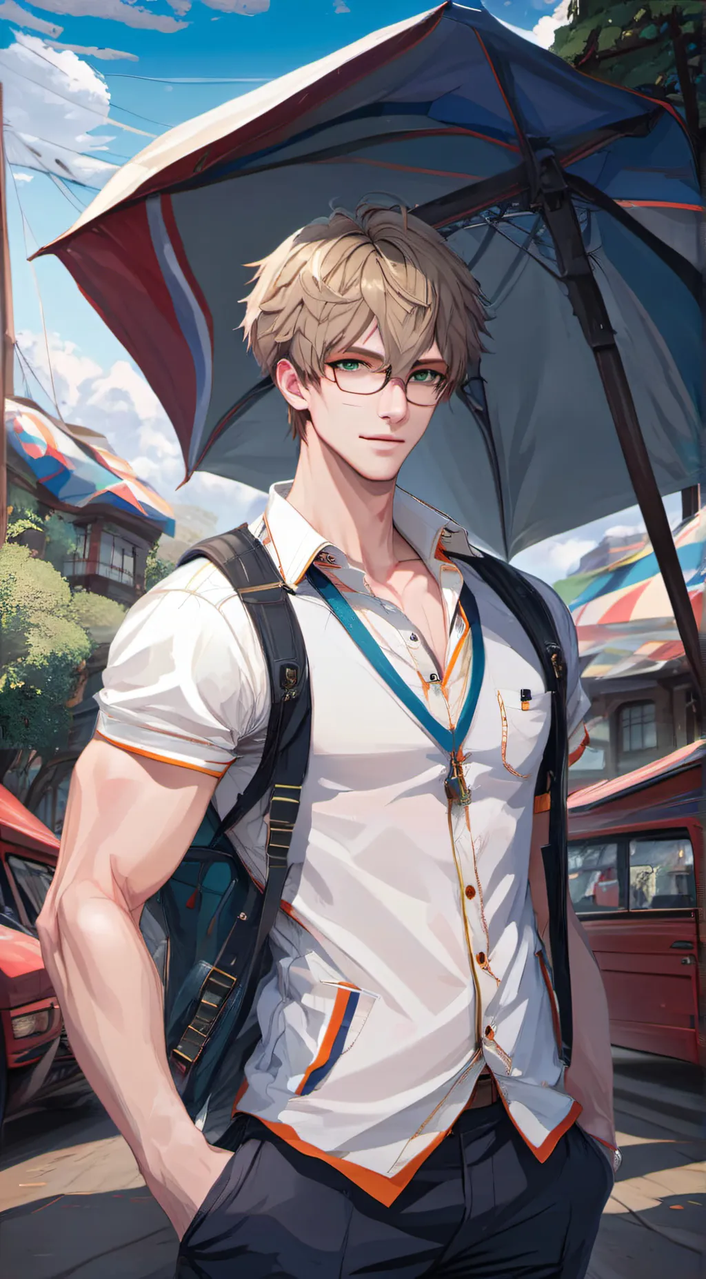 ai character: Chad background