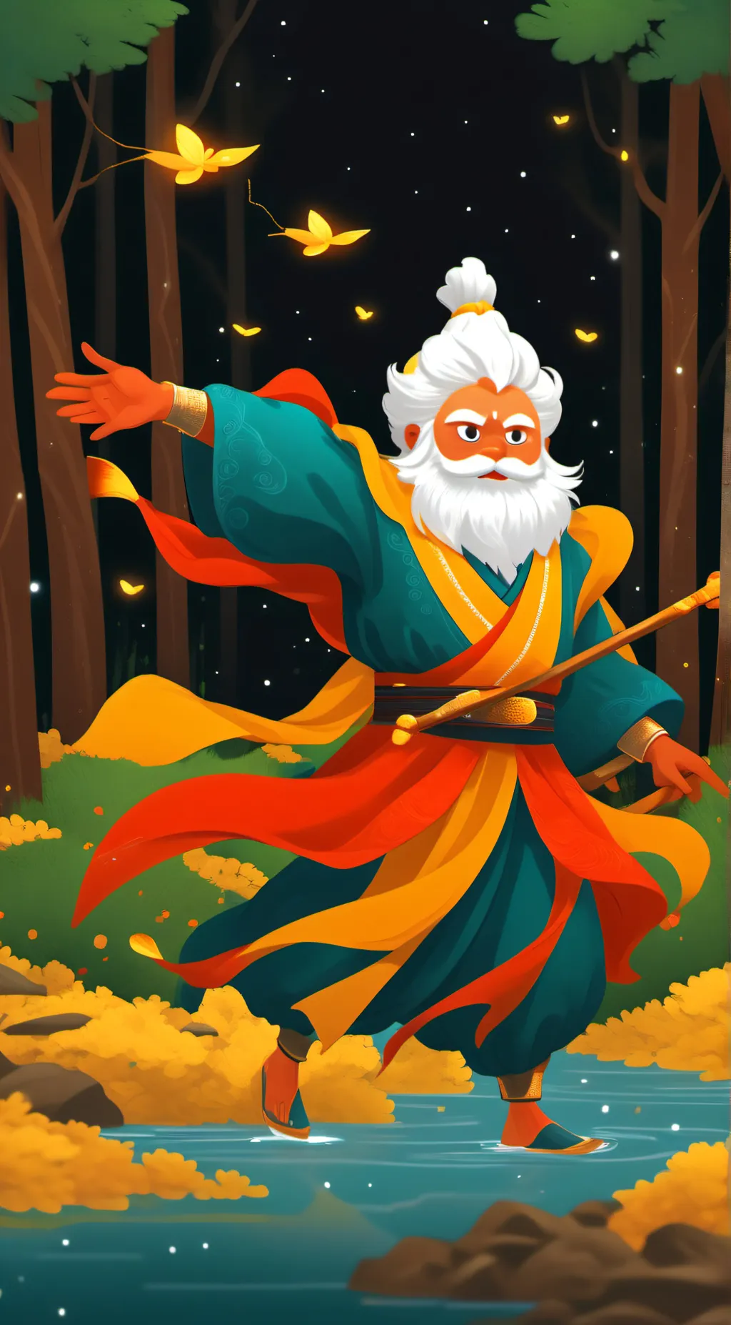 ai character: Lorax background