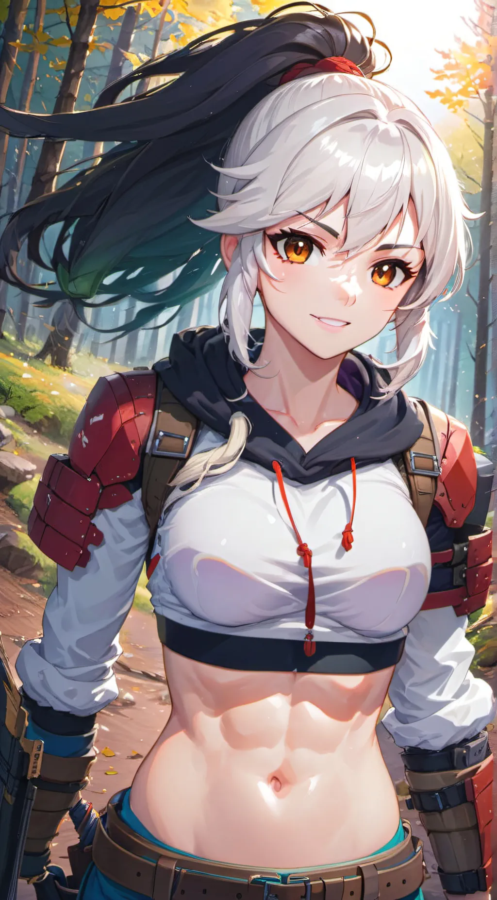 ai character: Lyre background