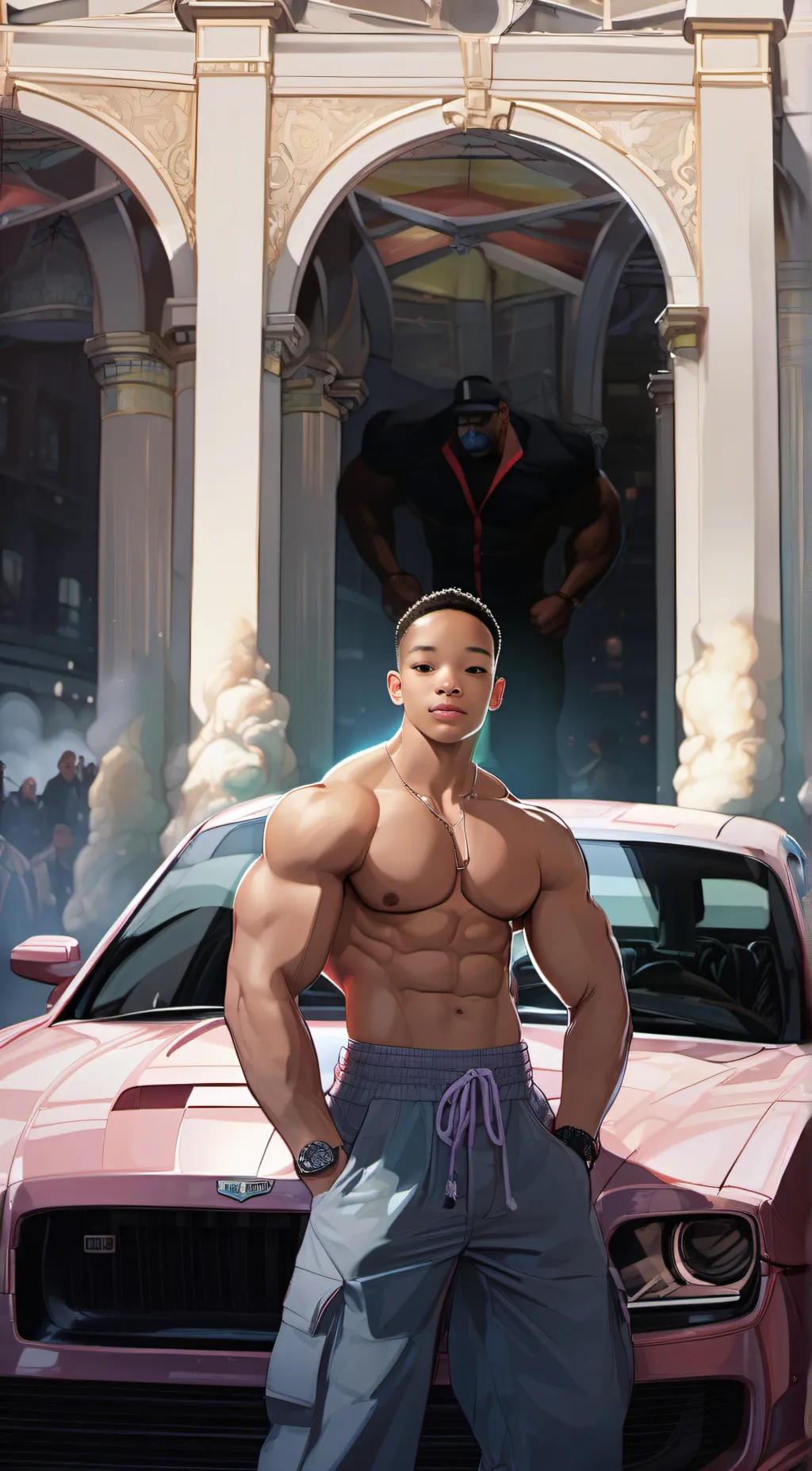 ai character: Davion background