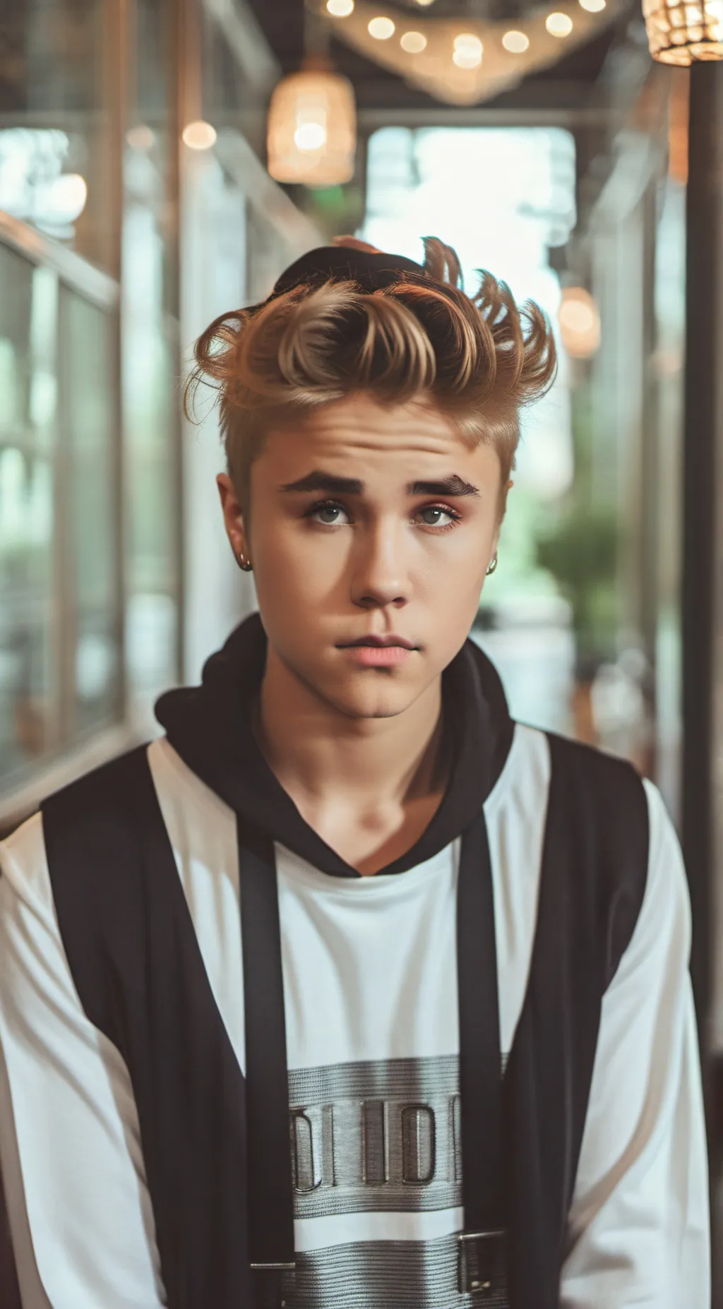 ai character: justin background