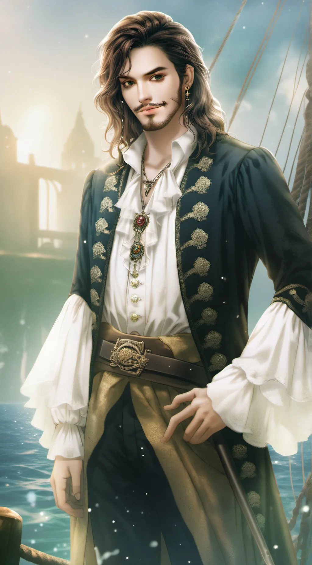 ai character: GABRIEL  background