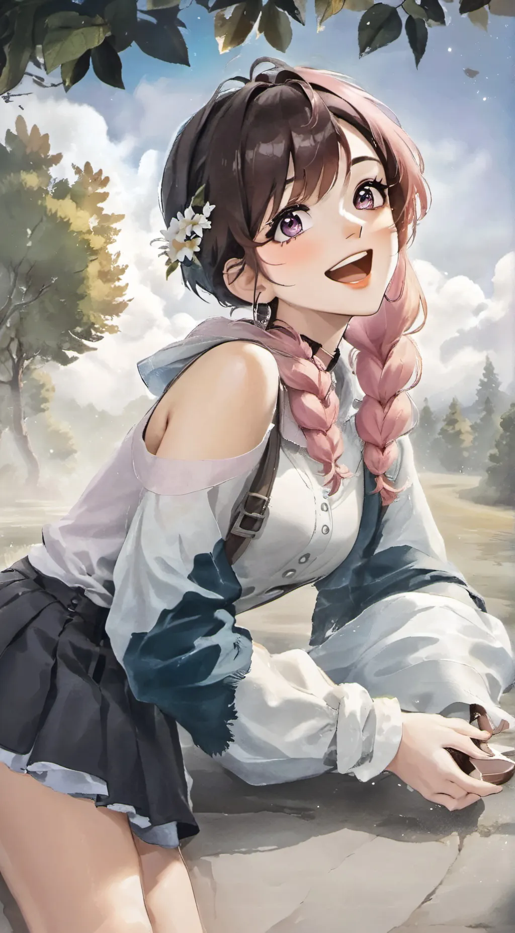 ai character: lizzy background