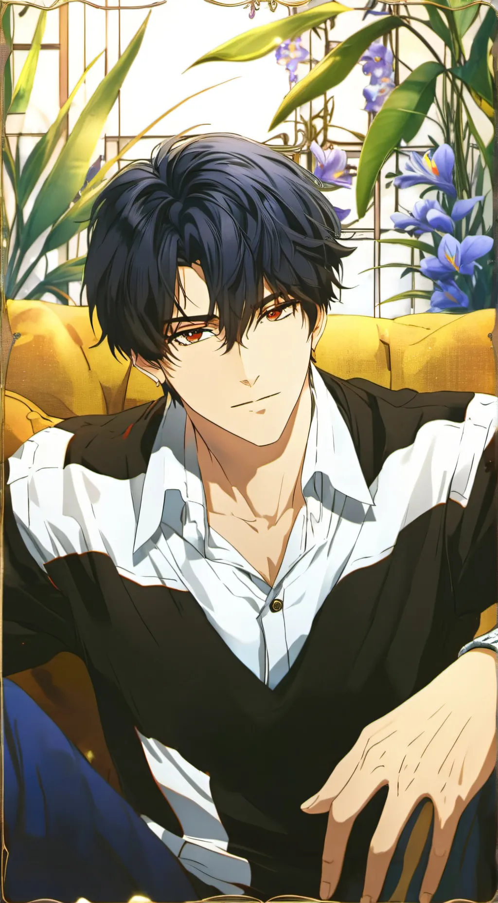 ai character: Kaito background