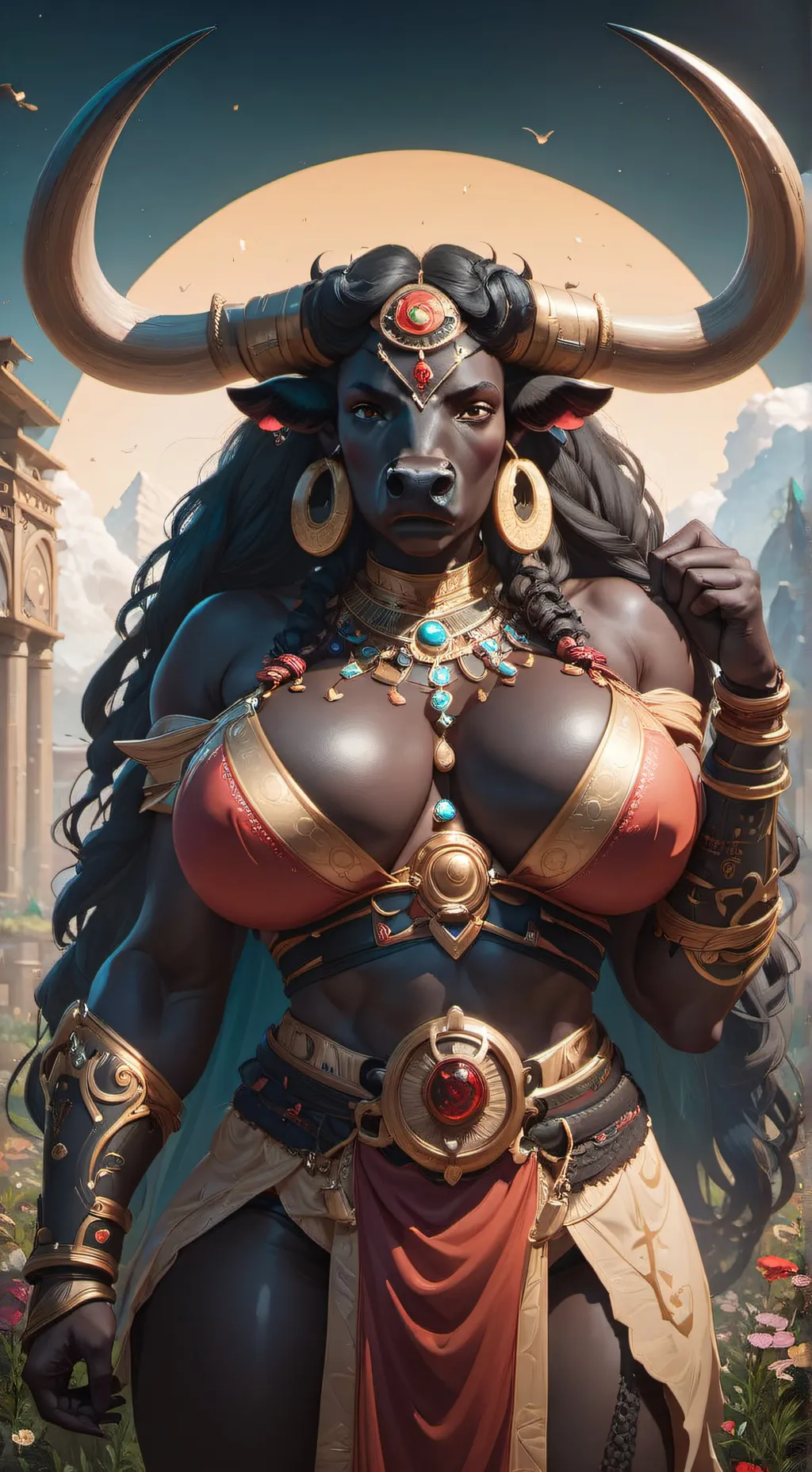 ai character: Savannah background