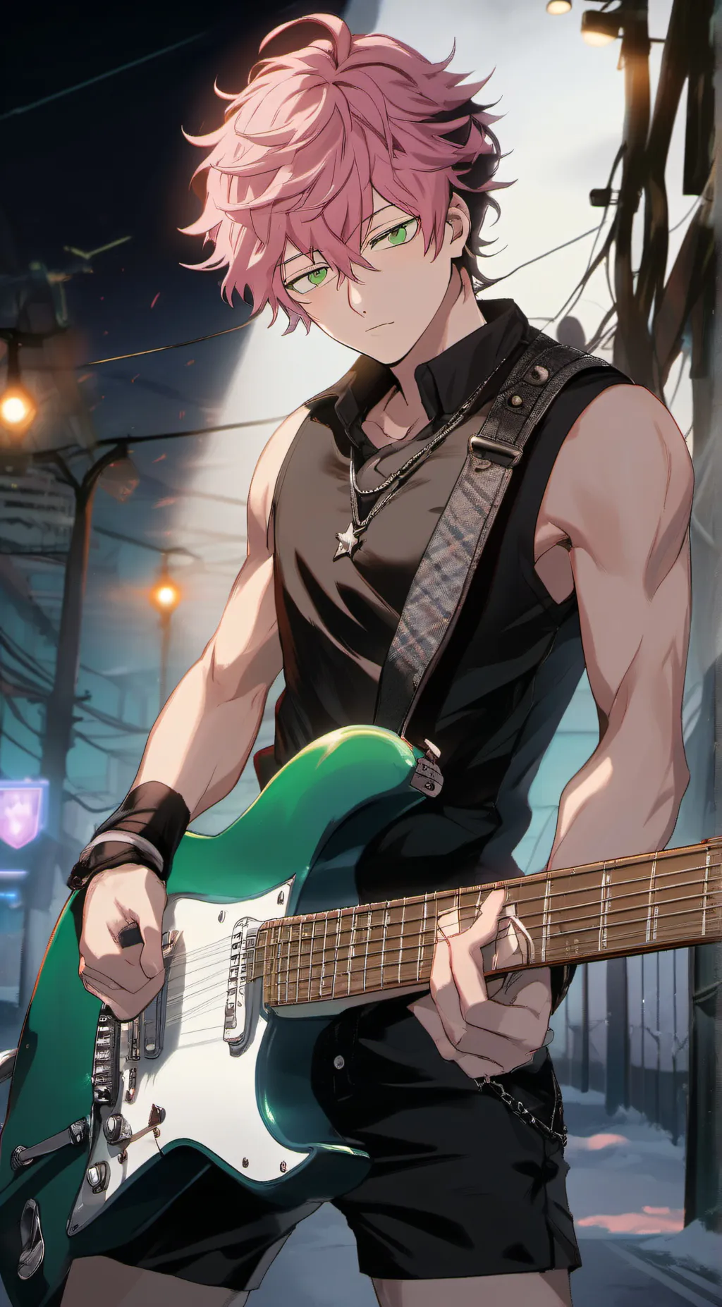 ai character: Pete background