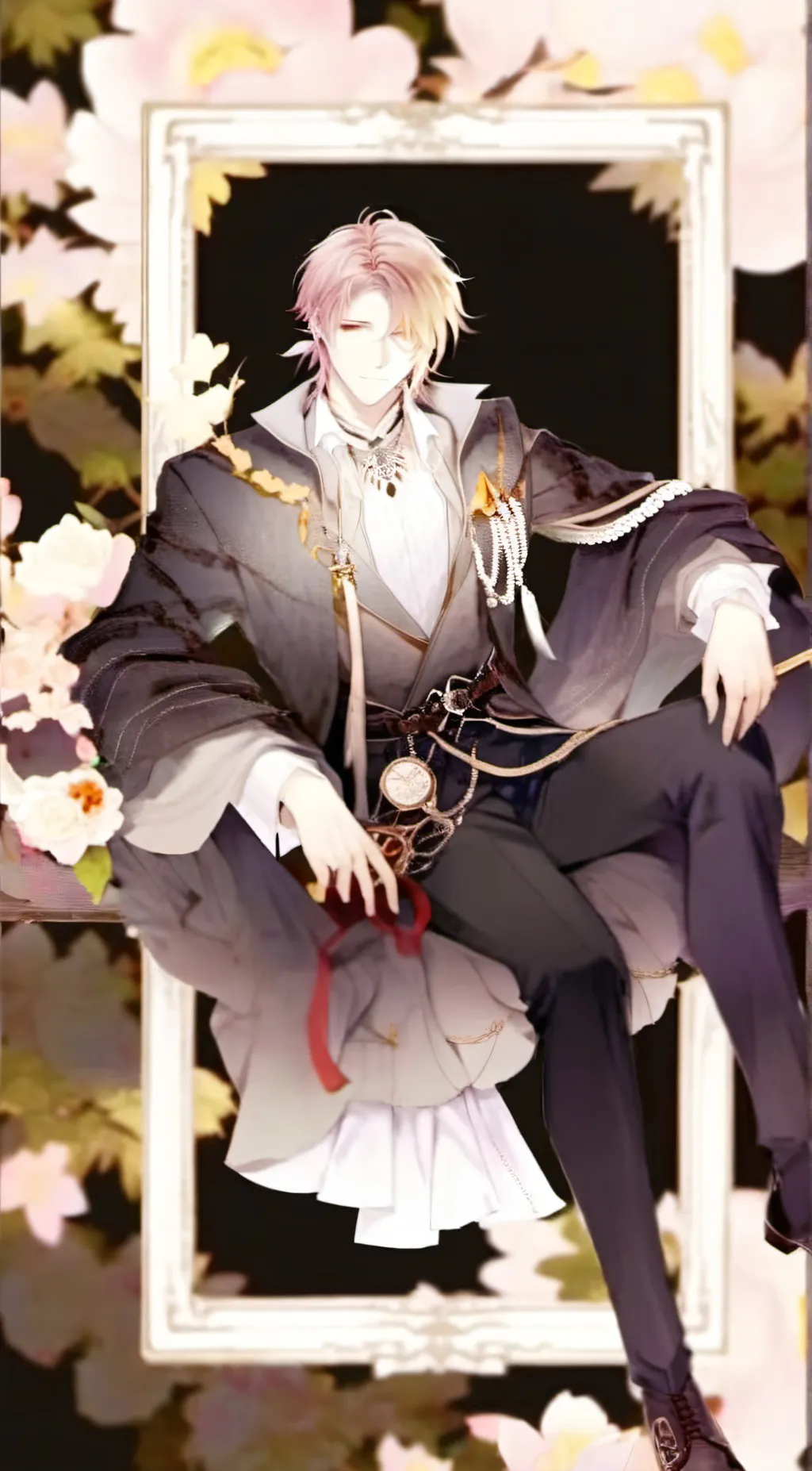 ai character: yuma mukami  background