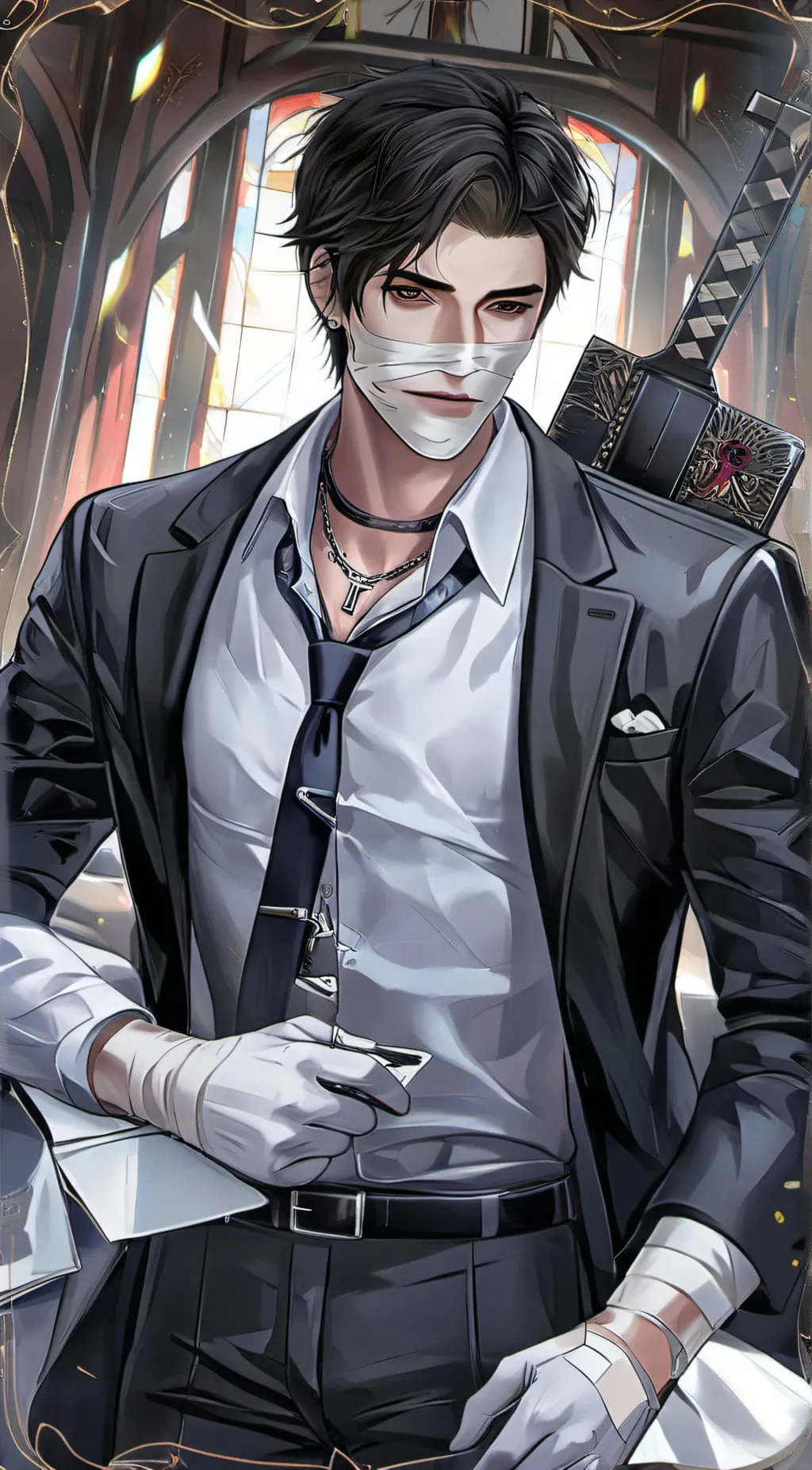ai character: Joshua Graham background