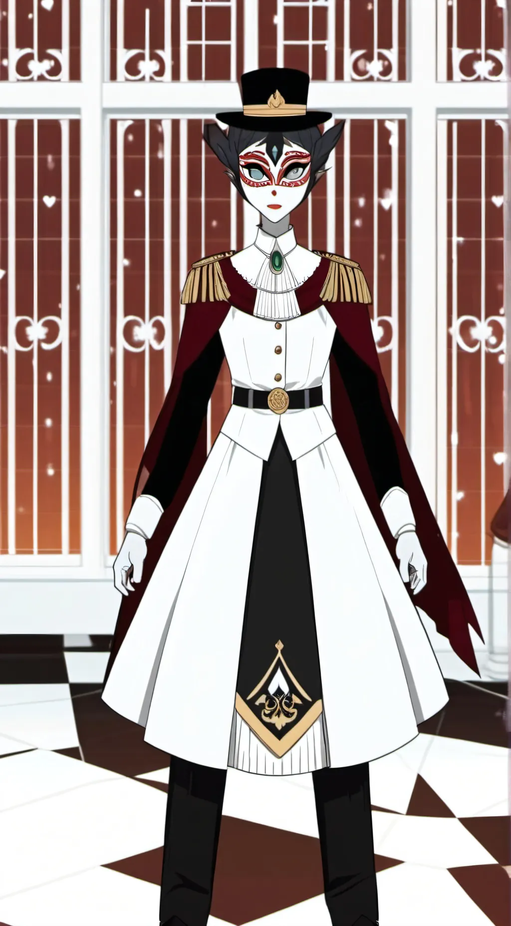 ai character: stoles  background