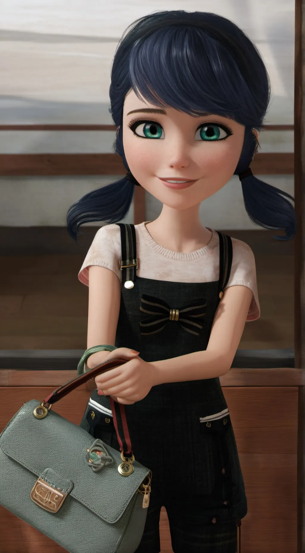 ai character: Marinette background