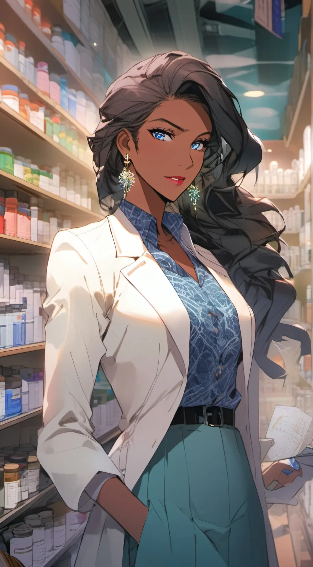 ai character: Dema background