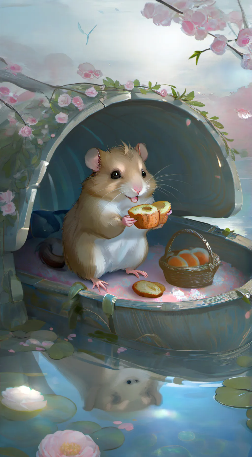 ai character: Hammy background