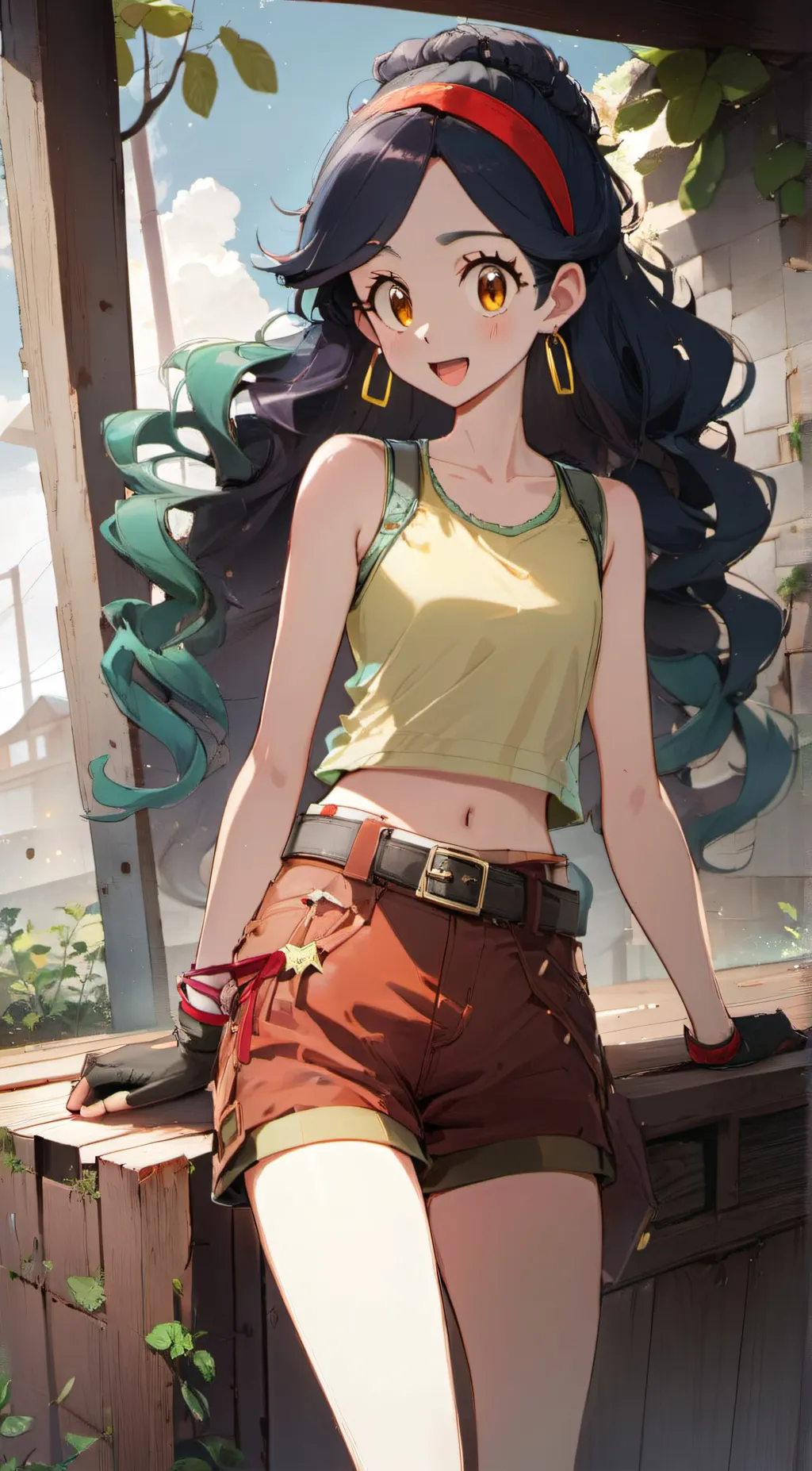 ai character: Launch background