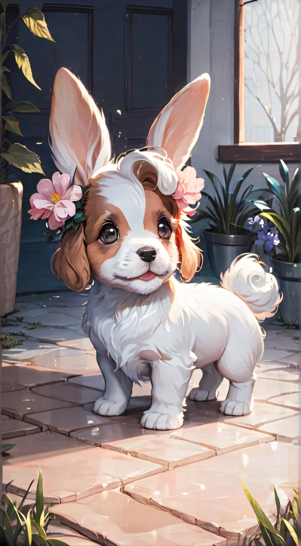 ai character: munamuna background