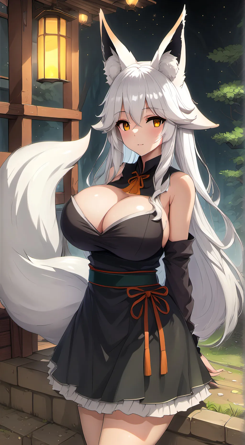 ai character: 狐莉 background