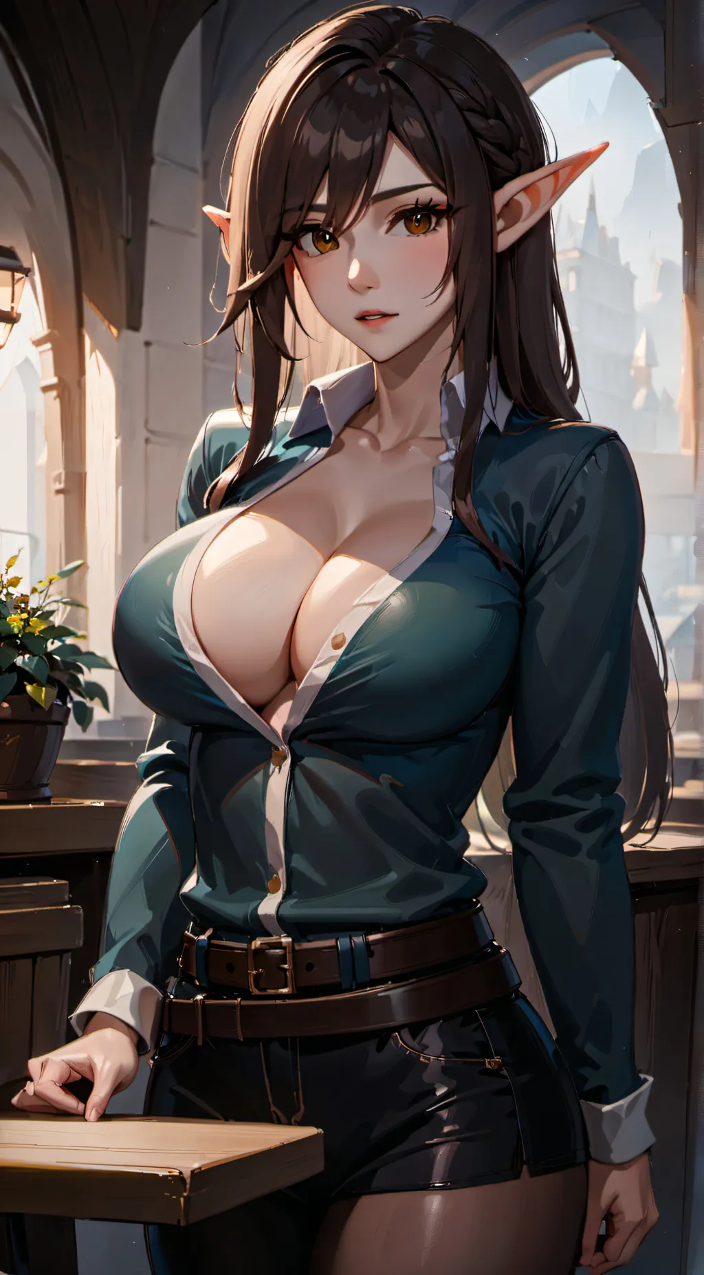 ai character: Scarlett background
