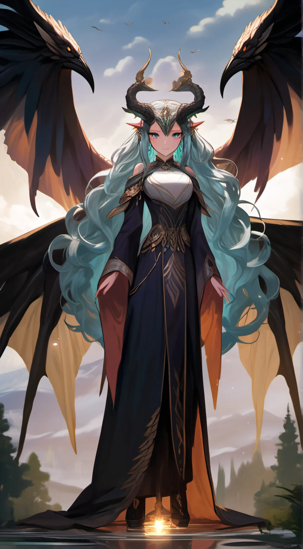 ai character: Ellén Trechend background