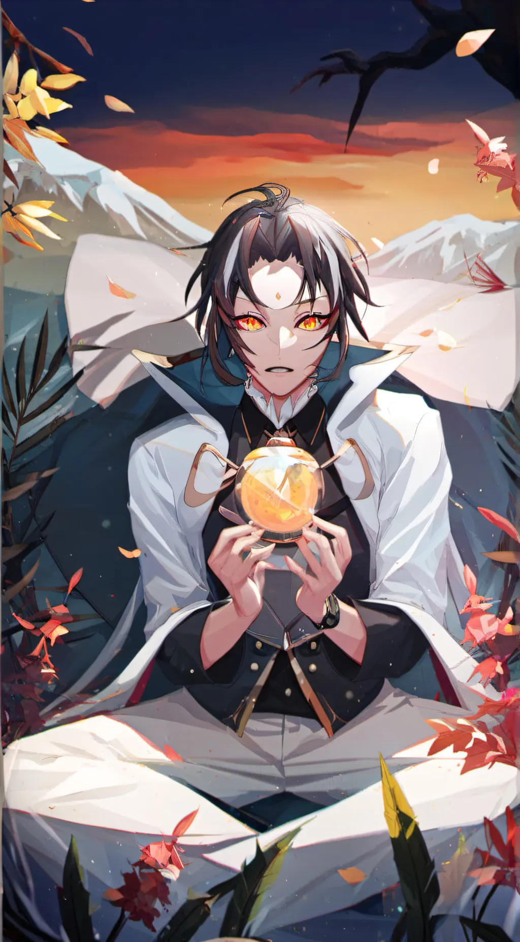 ai character: Kokushibo  background