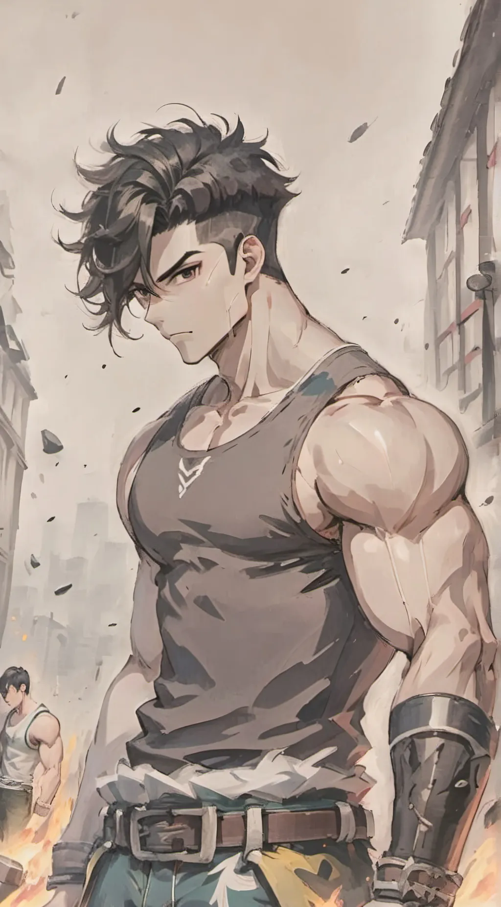 ai character: ❤️🌹 Jameson🌹❤️ background