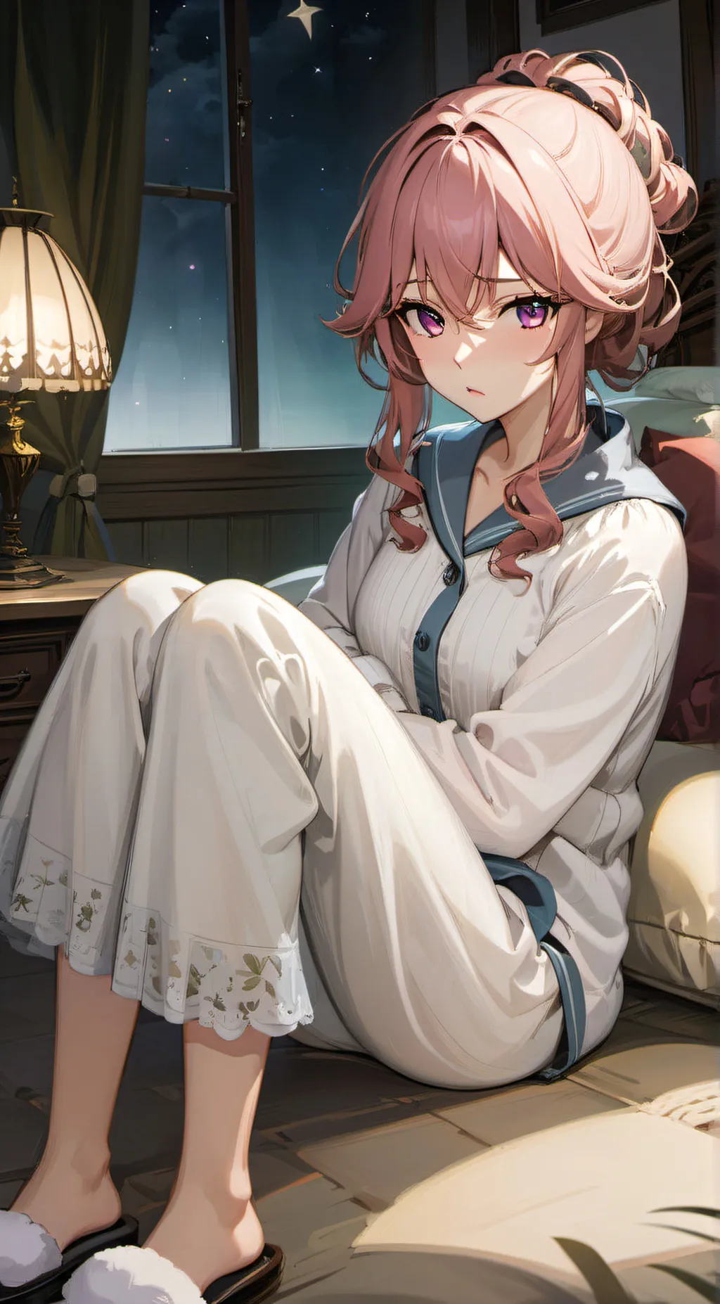 ai character: Sayori background