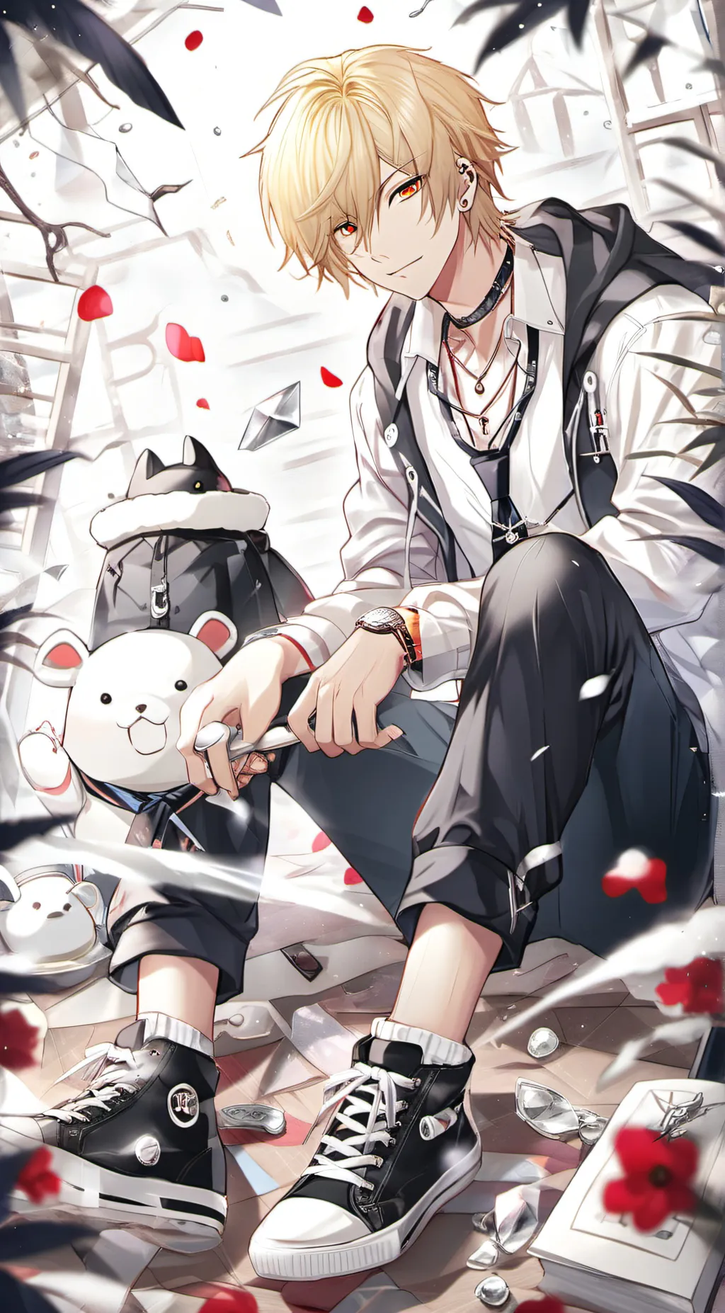 ai character: Adam background