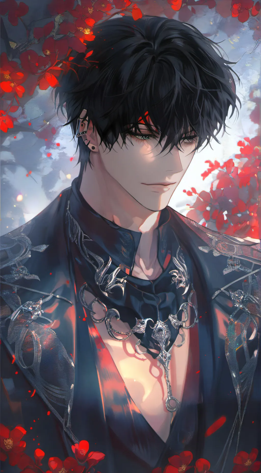 ai character: ༄Hunter༄ background