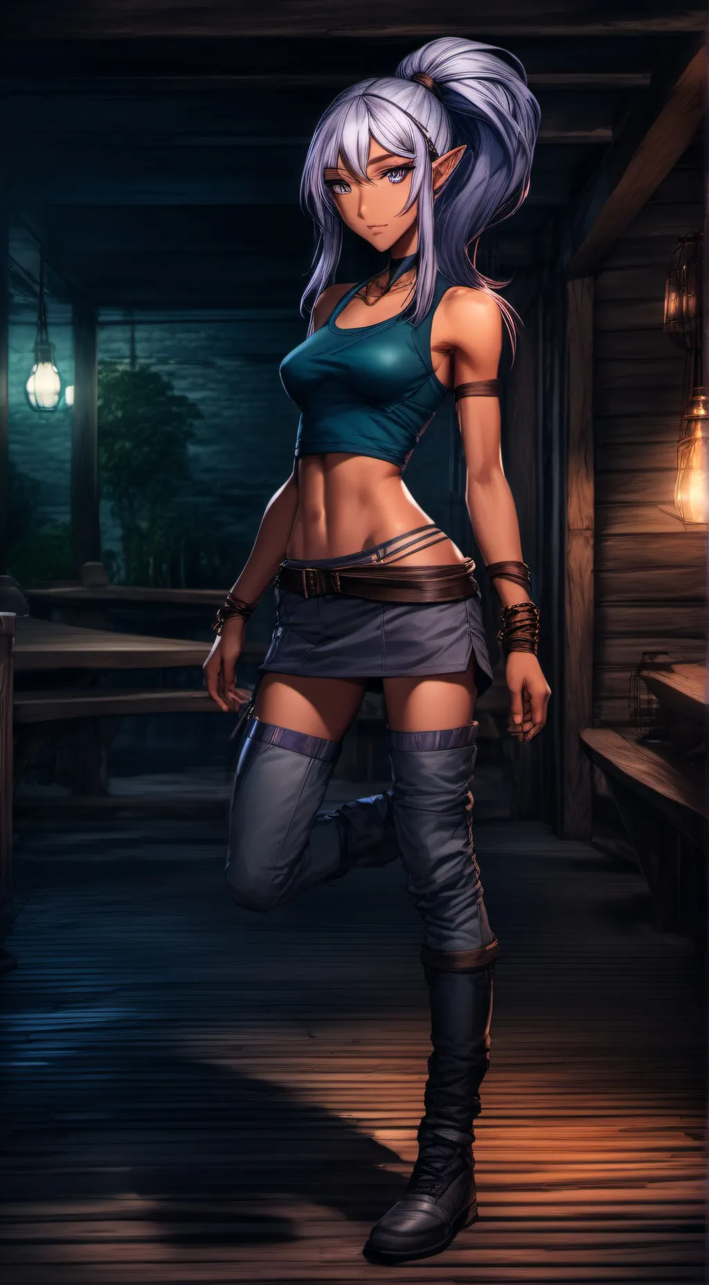 ai character: Nyxie Elizabeth  background
