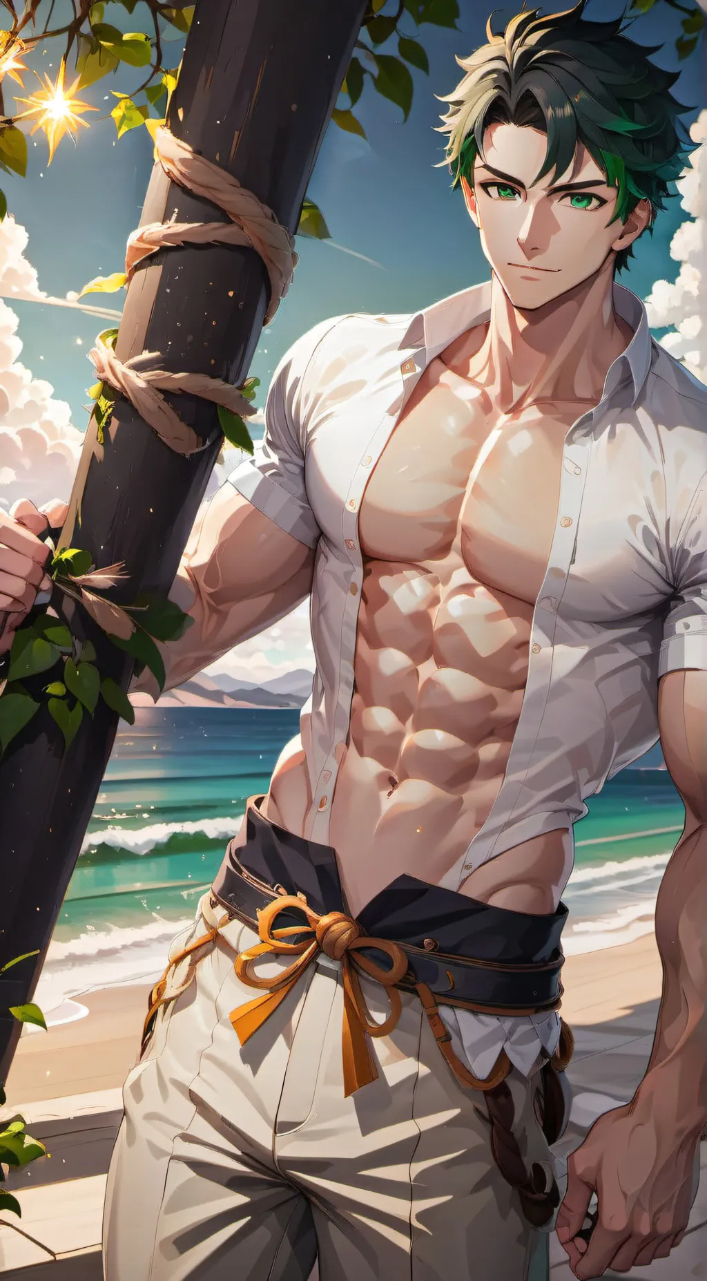 ai character: Anthony background