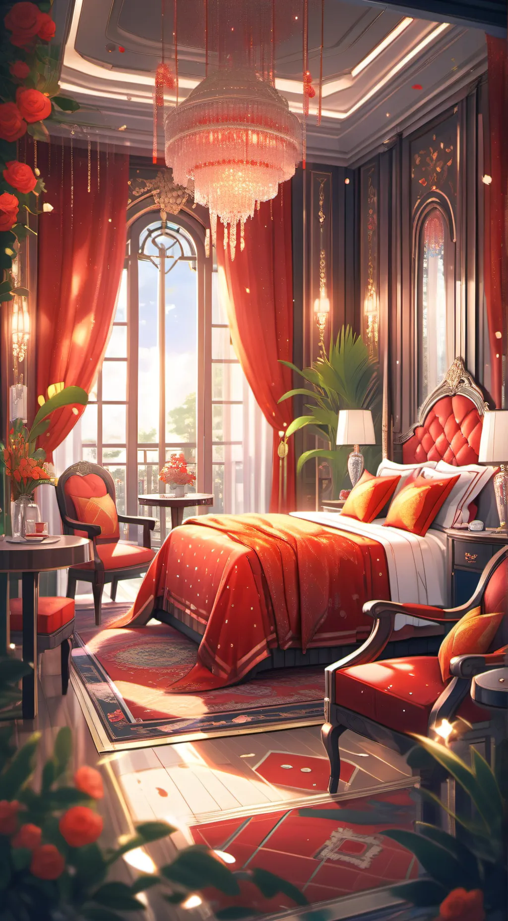 ai character: HH  background