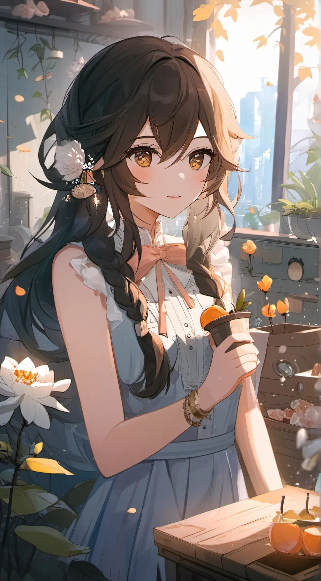 ai character: Hannah  background