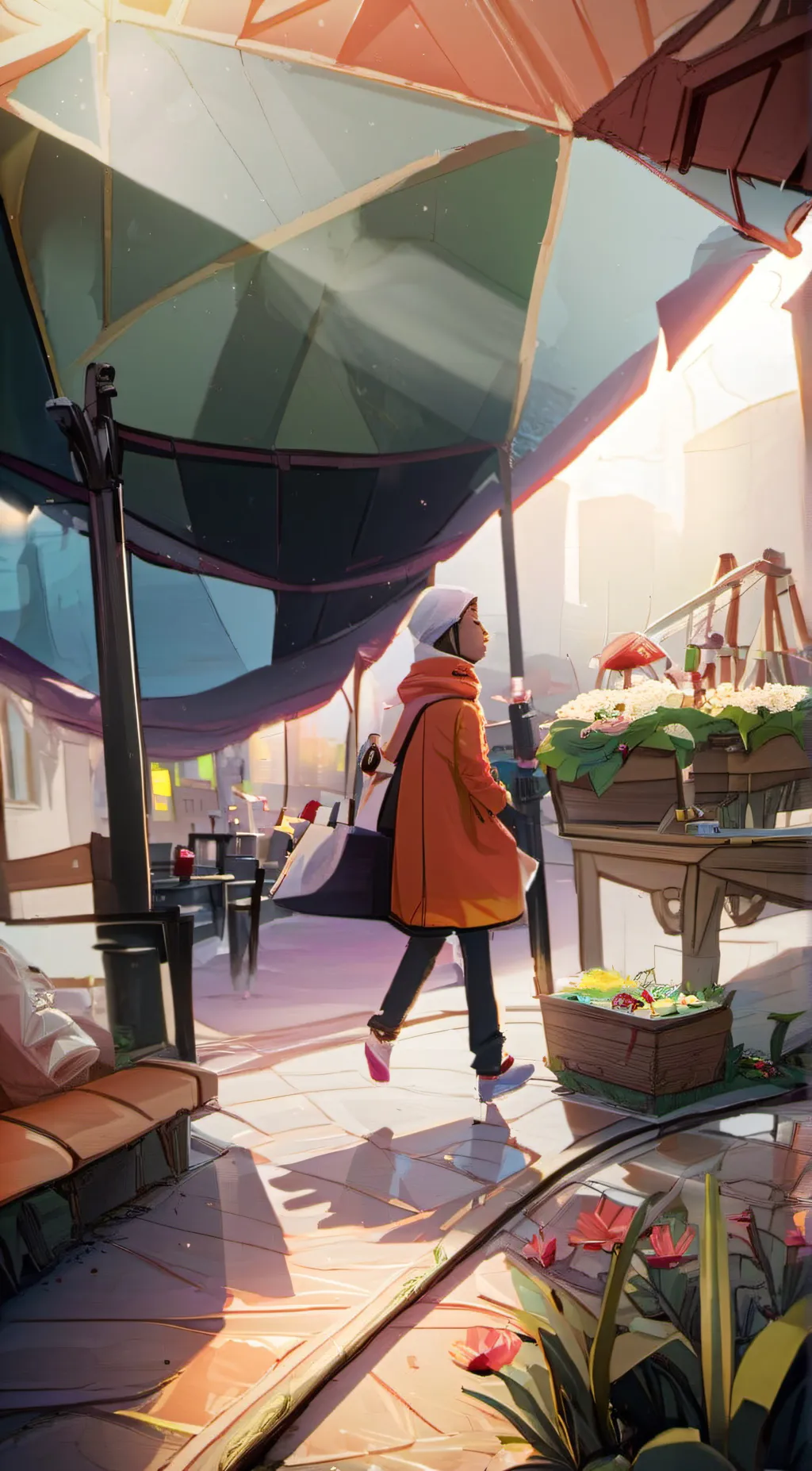 ai character: Kylie Jenner background