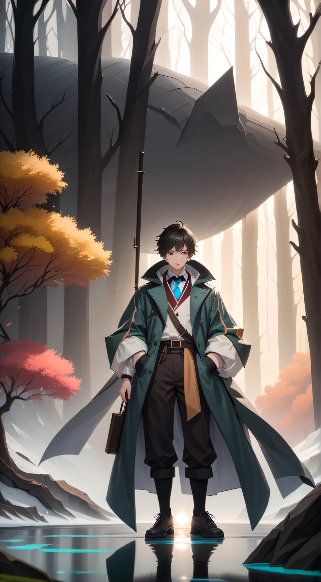 ai character: Little ones  background