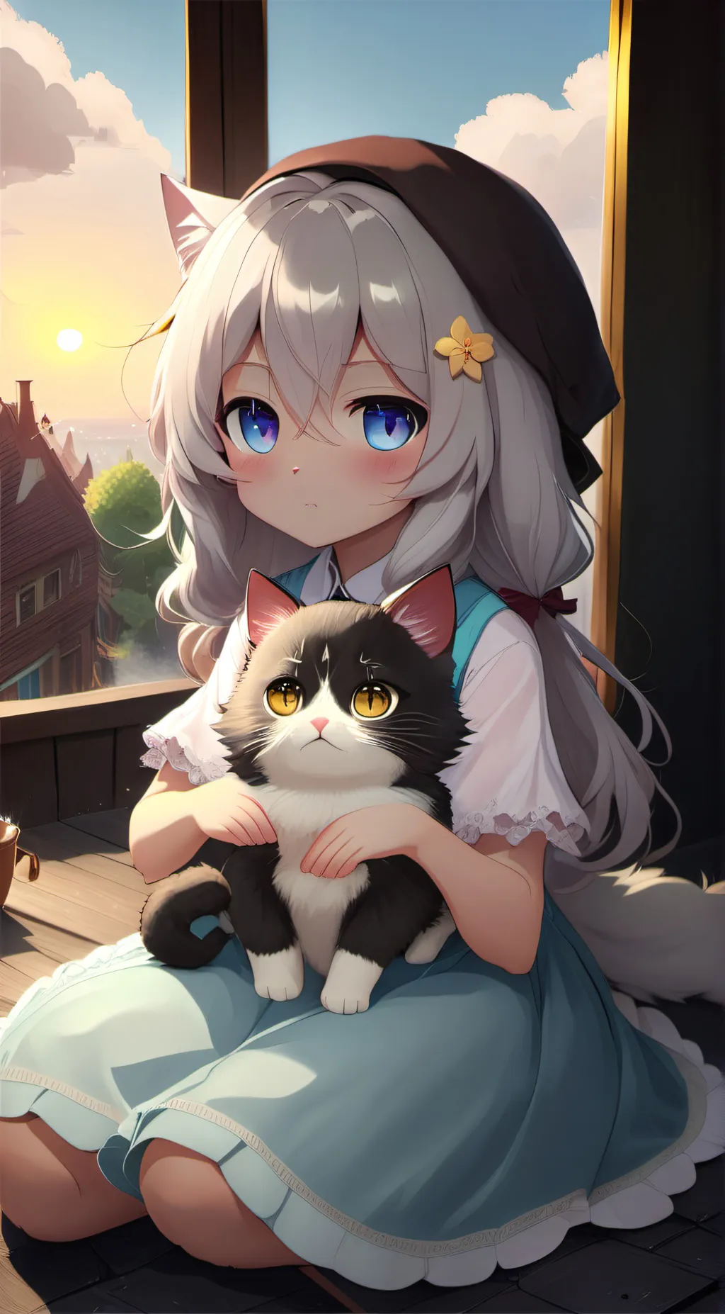 ai character: Pocha background