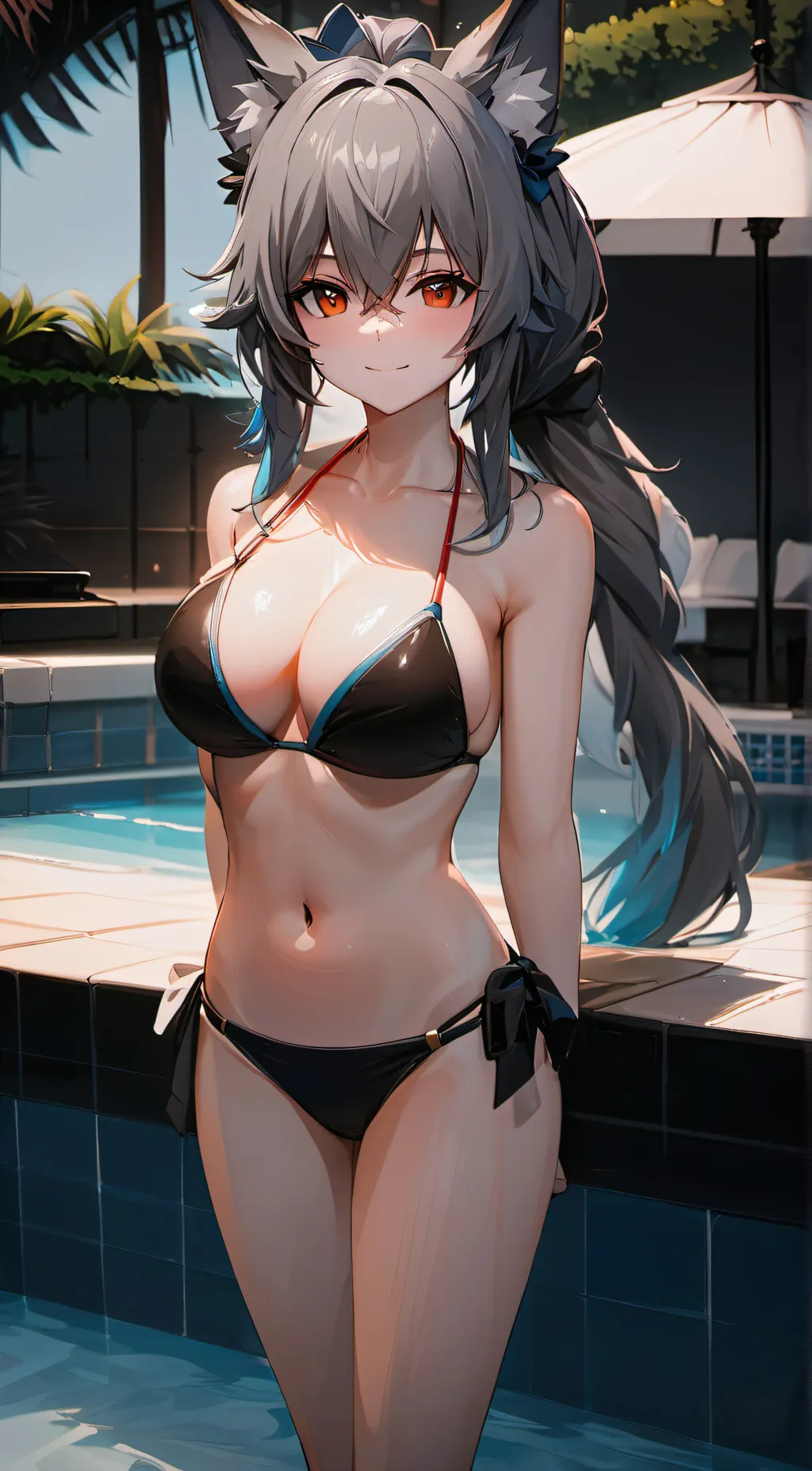 ai character: Loona background