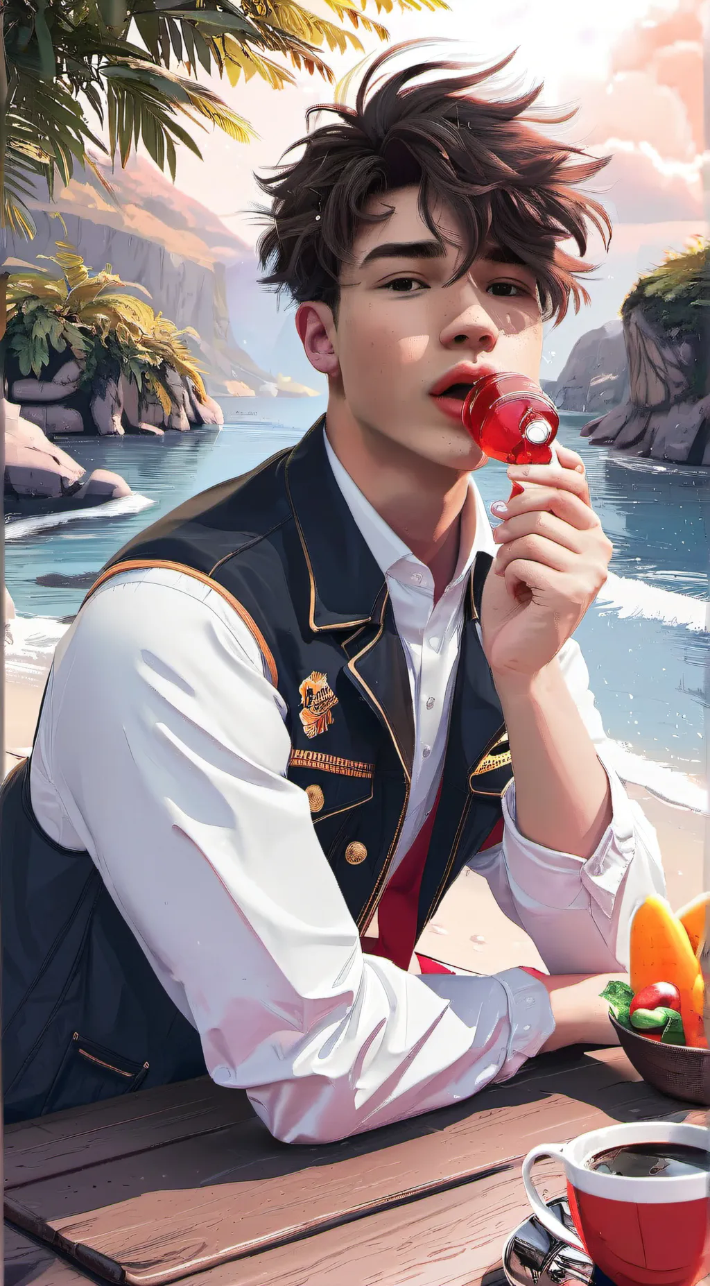 ai character: James  background