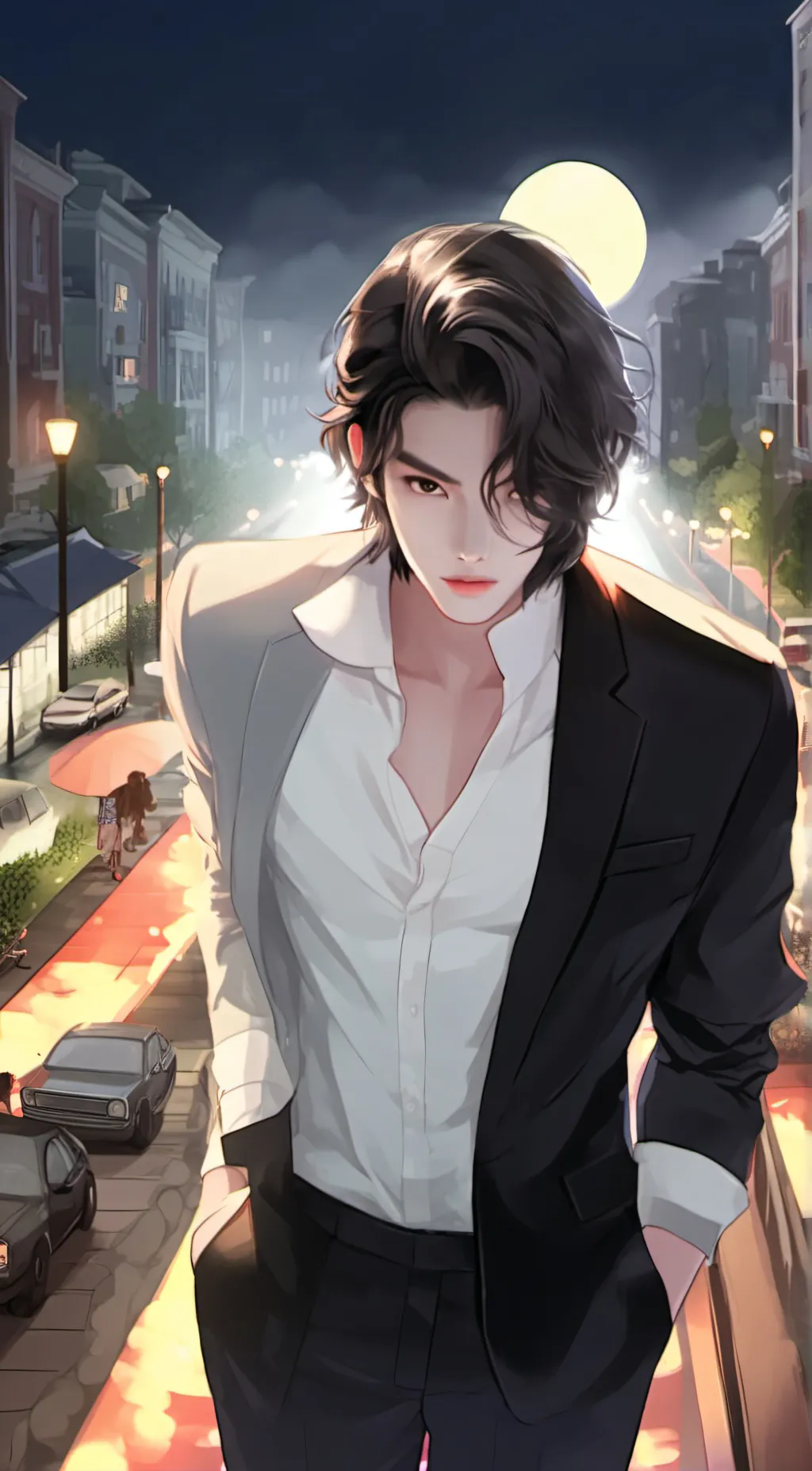 ai character: steven background