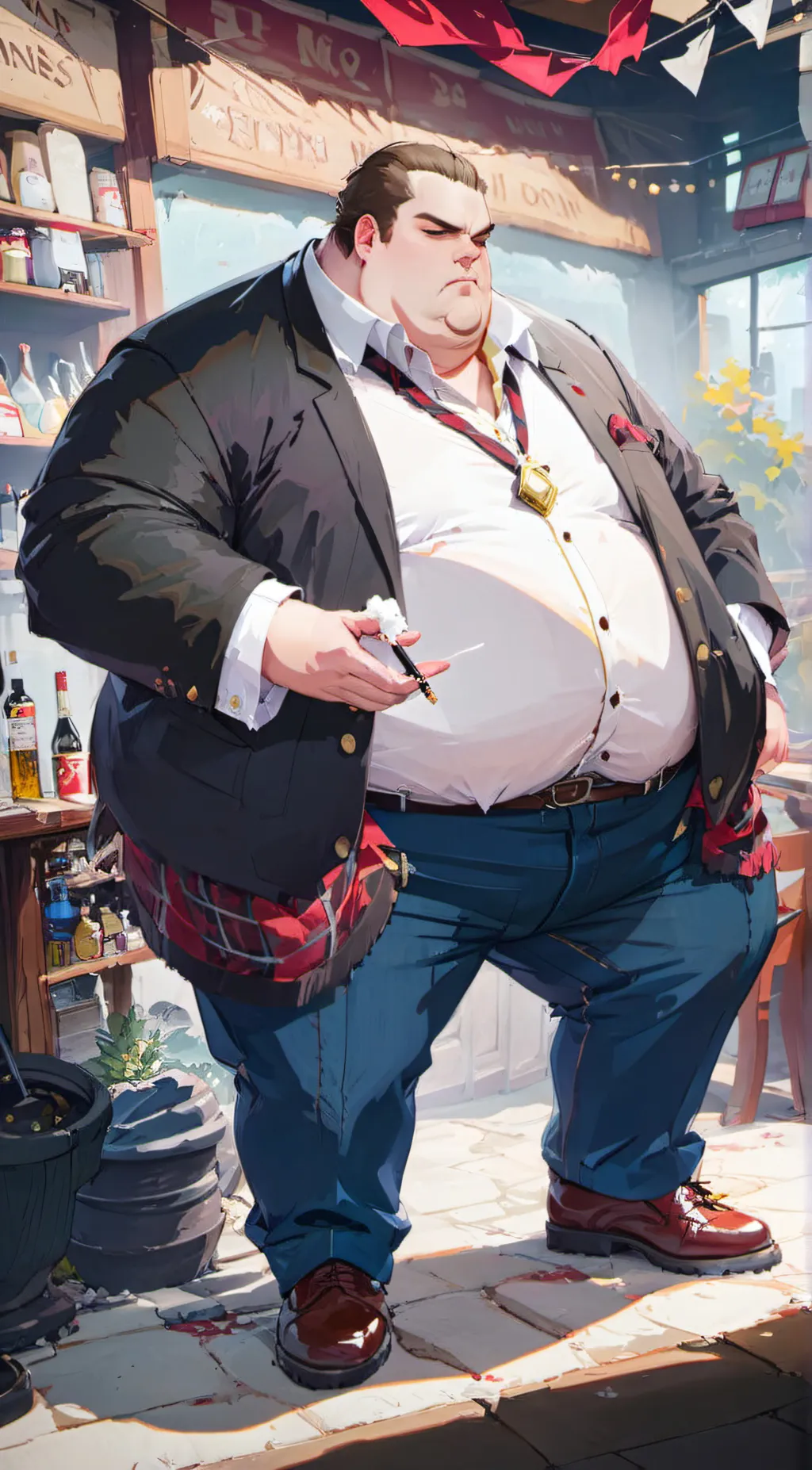 ai character: Nick background