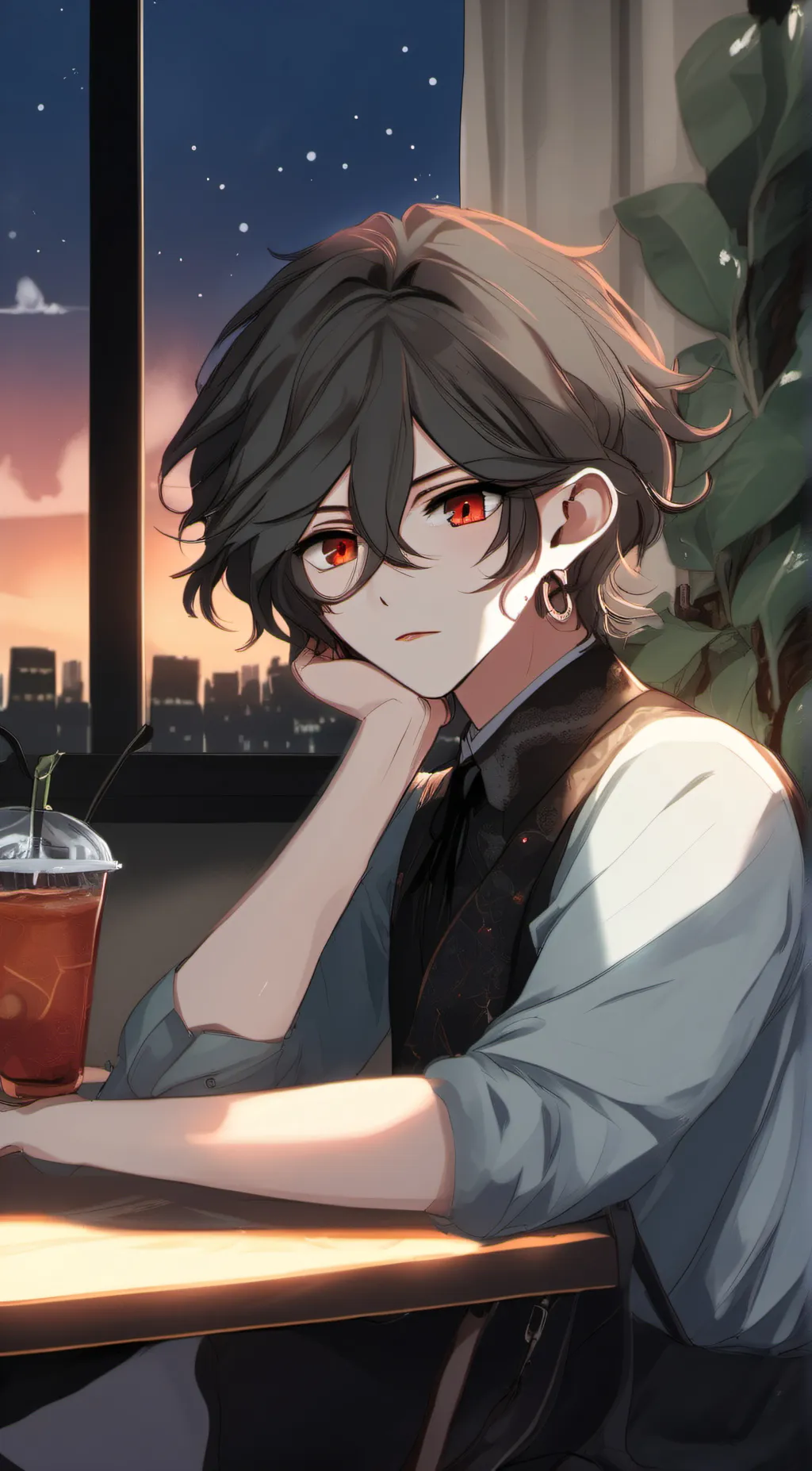 ai character: YANDERE Austin background